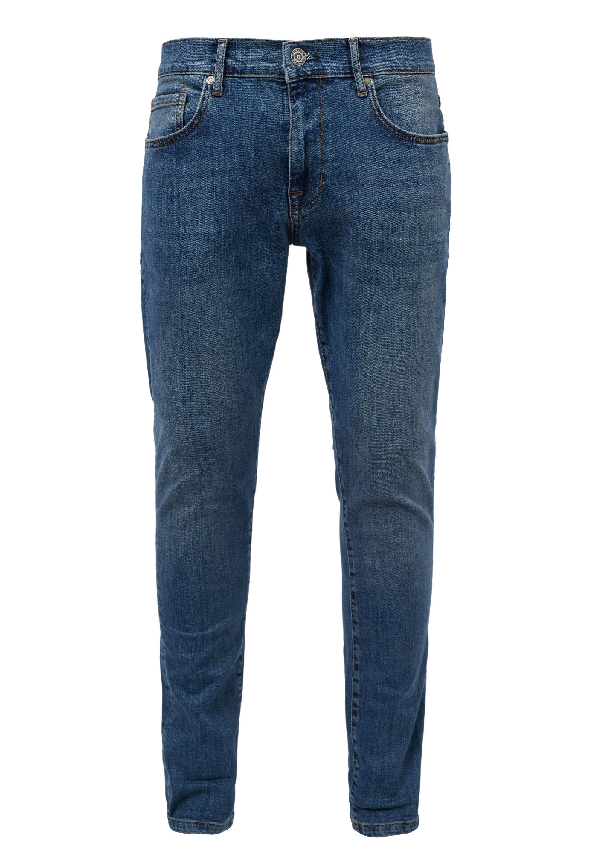 Ben Sherman Straight-Jeans »Straight Stonewash Jean«, Gerade geschnittene schwarzgewaschene Jeans