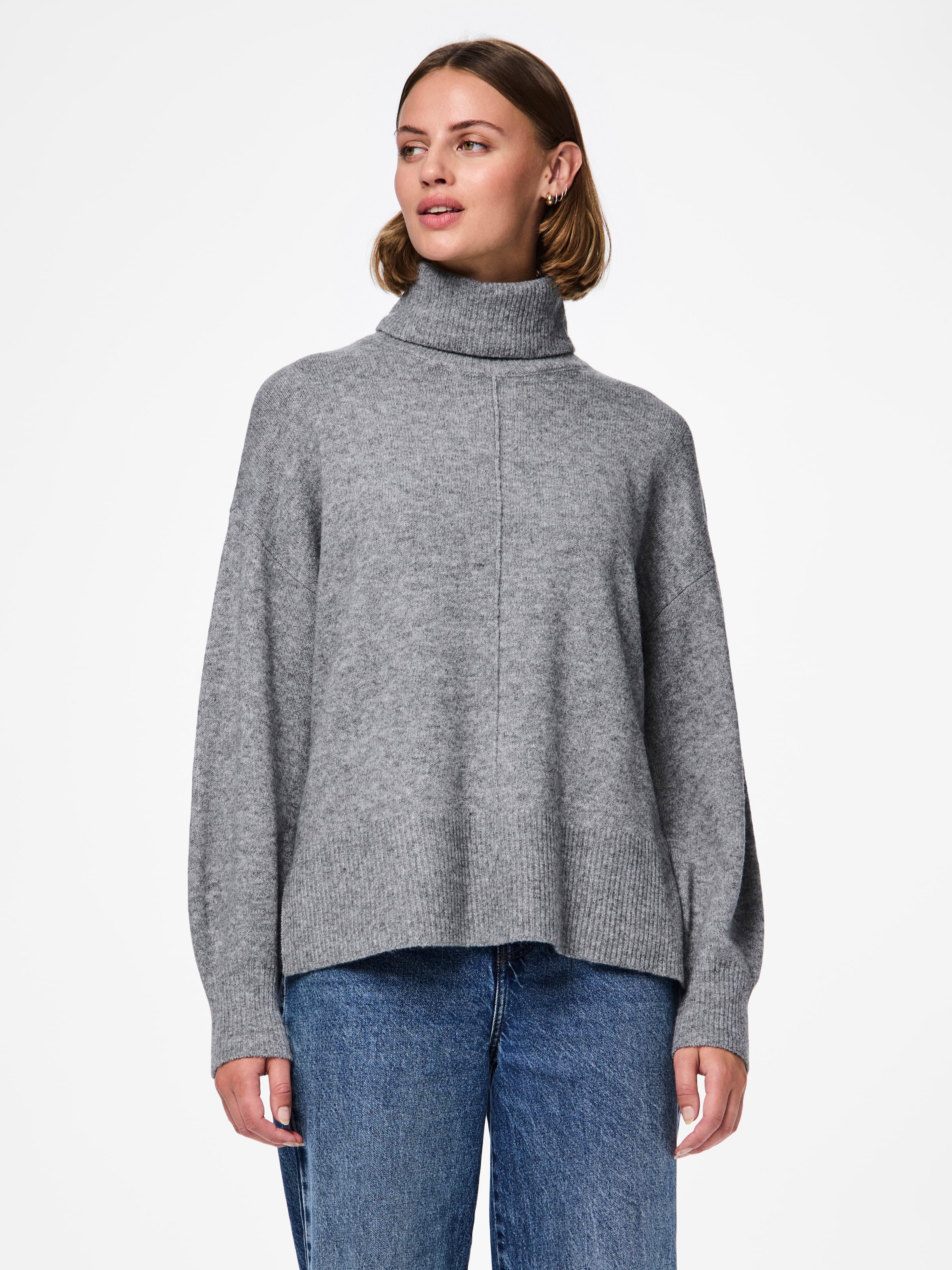 pieces Rollkragenpullover "PCMALOU LS ROLLNECK KNIT NOOS BC" günstig online kaufen