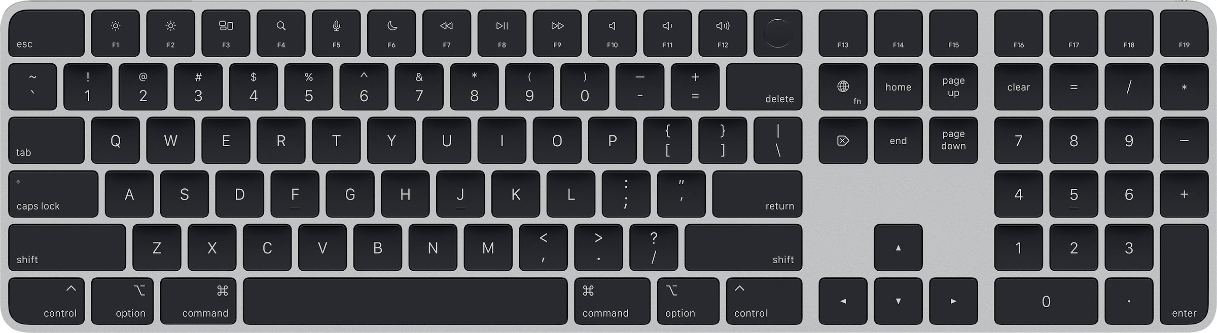 Apple-Tastatur »Magic Keyboard mit Touch ID und Ziffernblock«,...