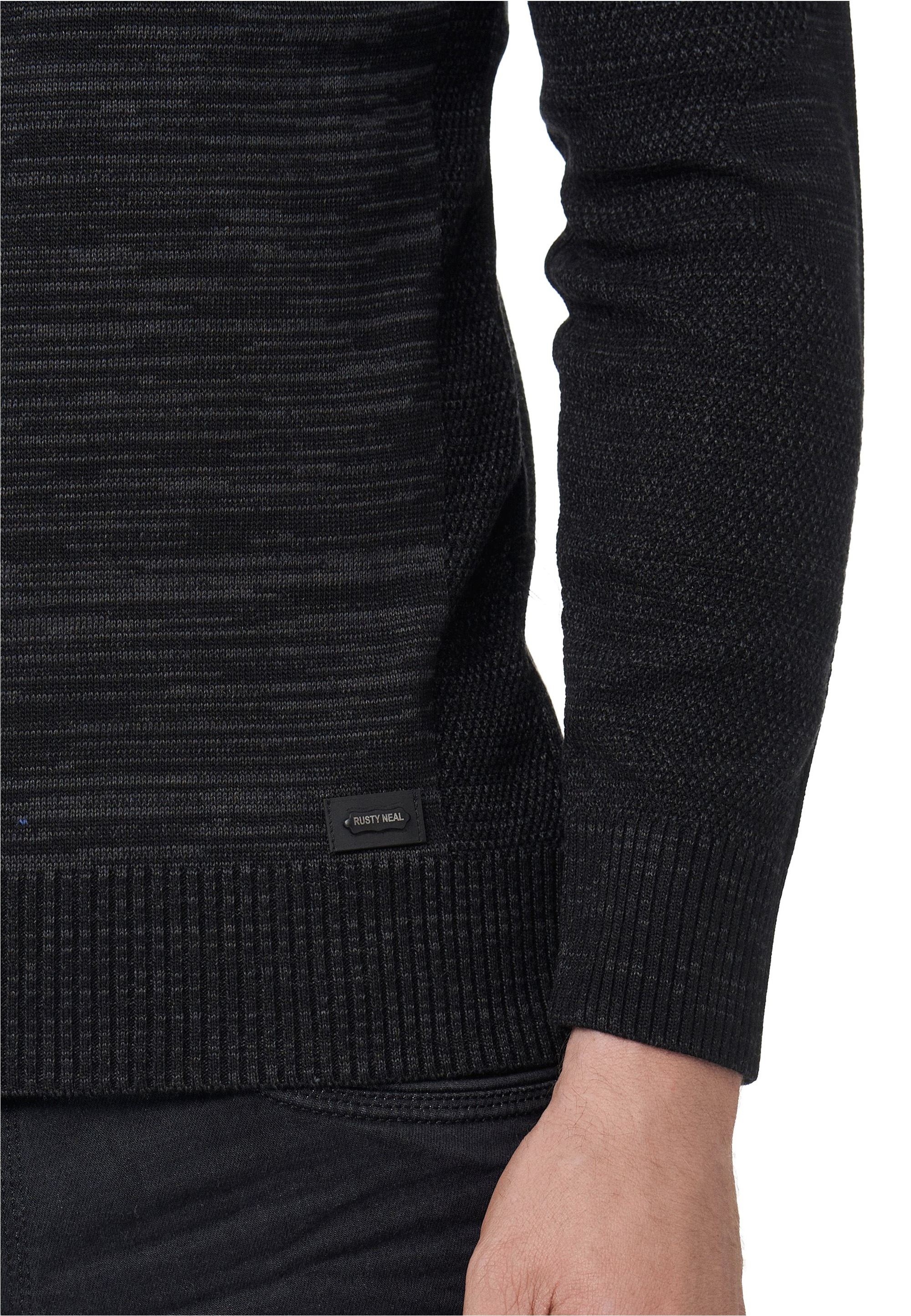 Rusty Neal Strickpullover »RUSTY NEAL Knitwear«, im sportiven Stil