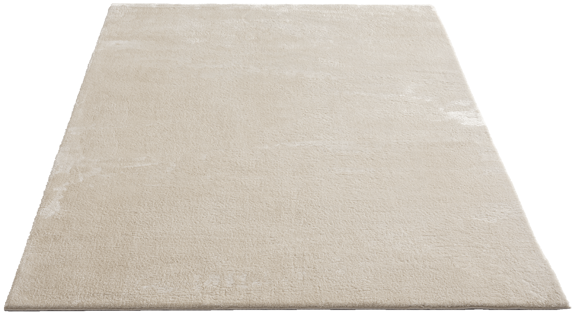 Teppich THE CARPET "Relax kuschelig & Super Soft, Anti-Rutsch Unterseite", beige, B:240cm H:16mm L:340cm, Polyester, Teppiche, Teppich, Waschbar bis 30 Grad, Felloptik, Wohnzimmer Teppich, Kundenliebling 2