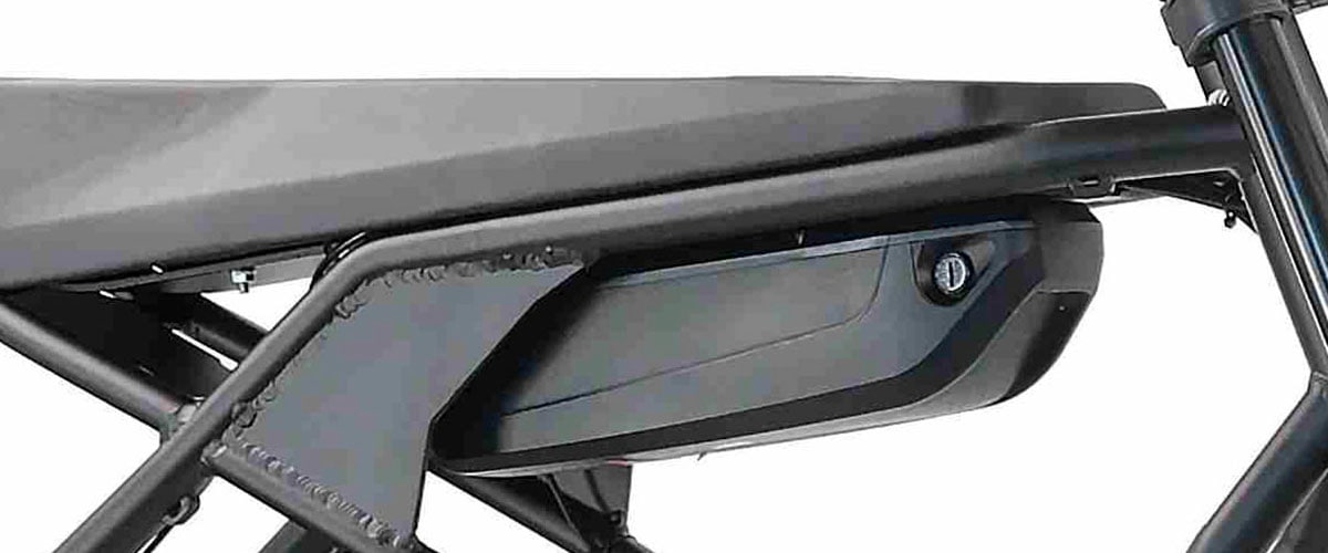 LLobe »Moto E-Bike Moto 2.6« 8 Gang Shimano Tourney Schaltwerk Kettenschaltung Heckmotor 250 W