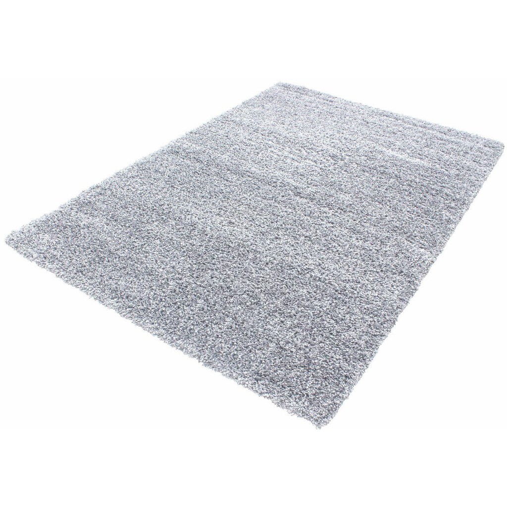 Ayyildiz Teppiche Hochflor-Teppich »Life Shaggy 1500«, rechteckig, Langflor, uni, große Farbauswahl, robust, auch als Läufer und in rund