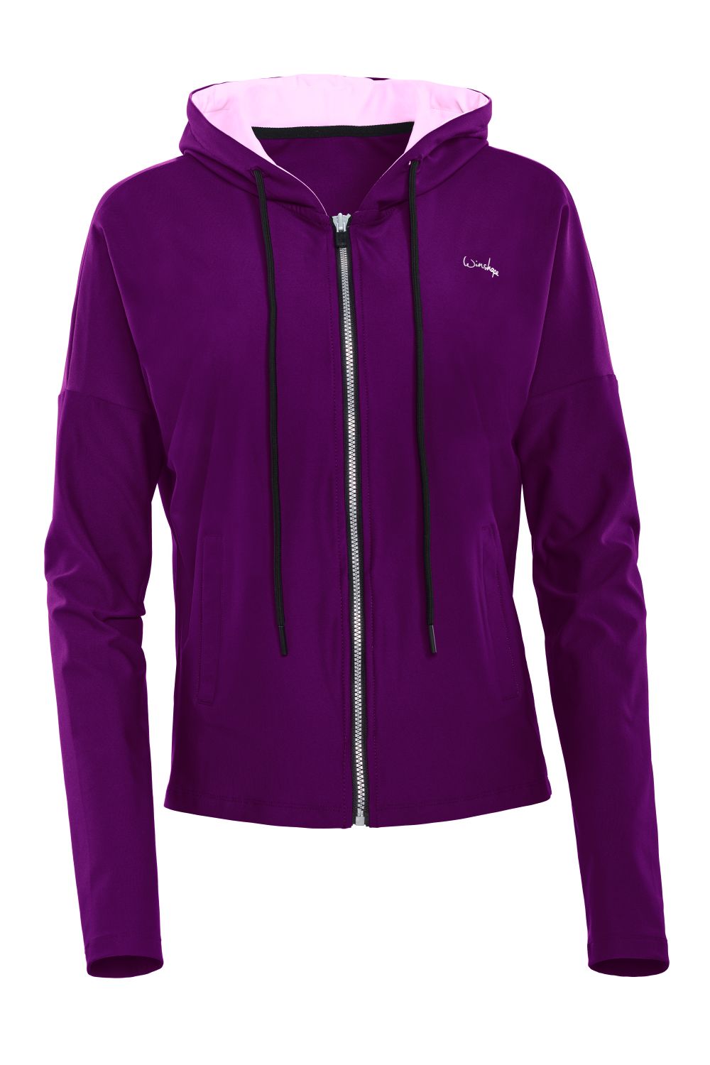 Winshape "Functional Comfort Jacket J008C" mit Ton-in-Ton-Farbakzent