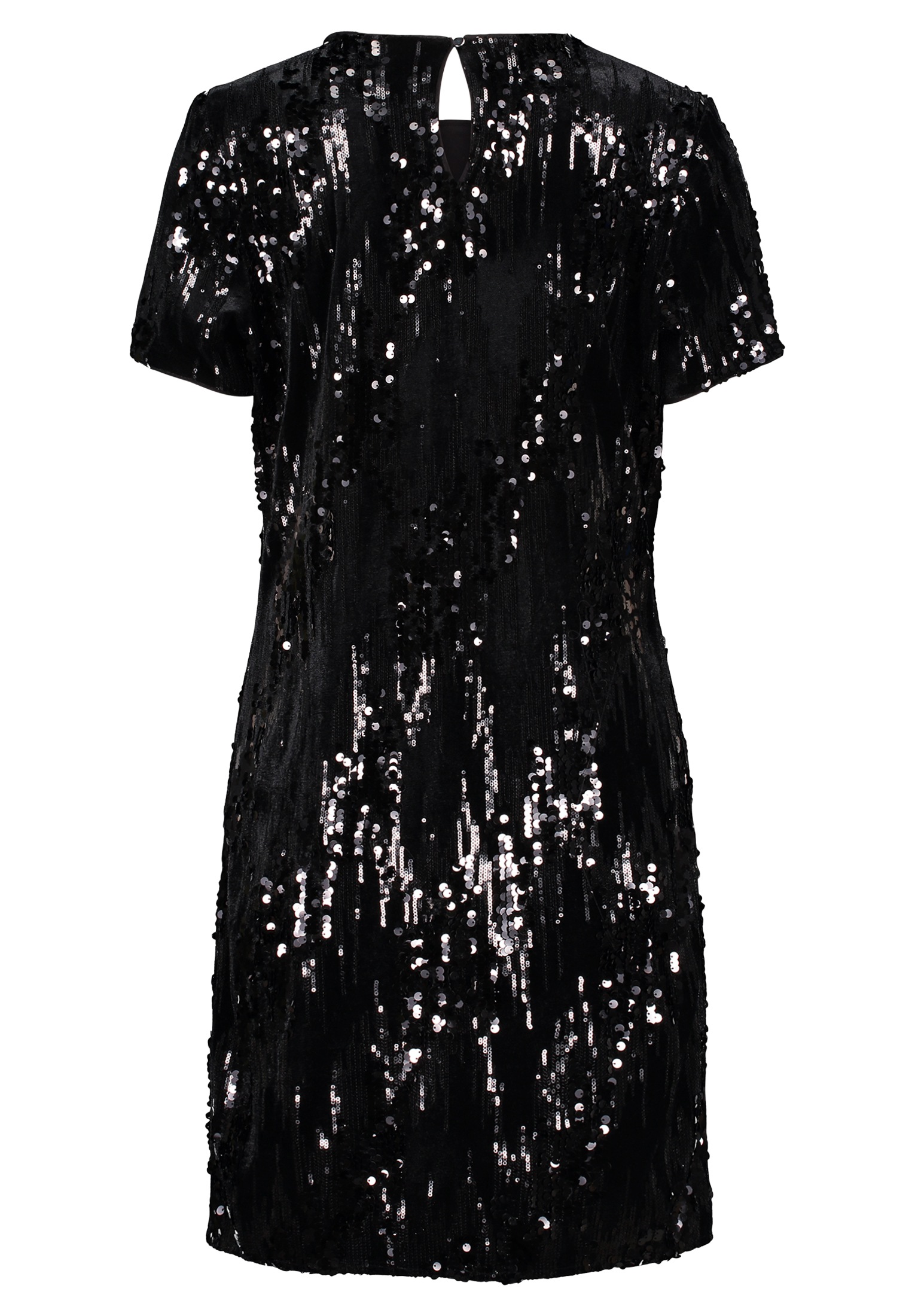 Cartoon Paillettenkleid »Cartoon Pailletten-Kleid kurzarm«, Material