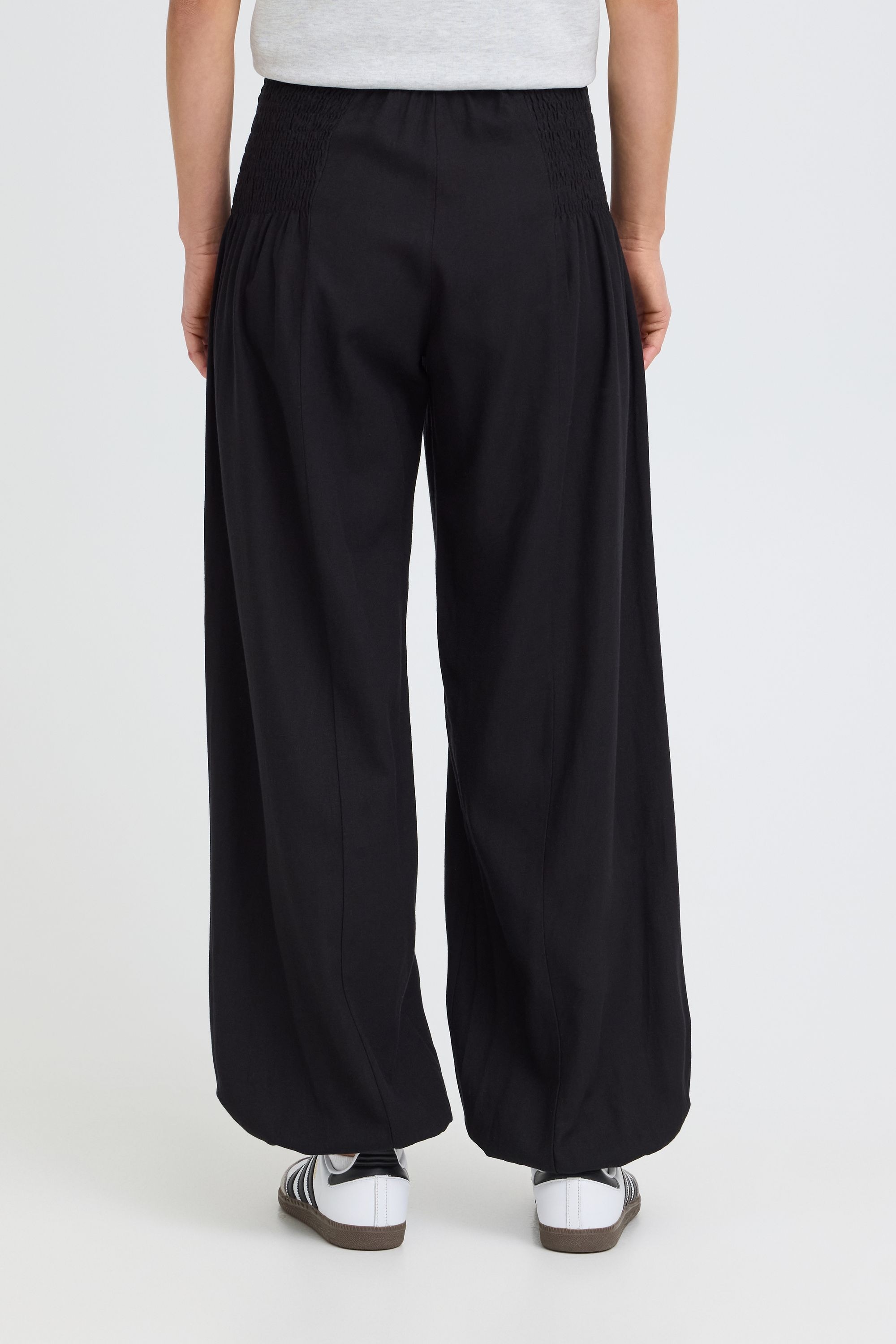 OXMO Loungehose »Loungehose OXNInna Linen Mix Relaxed Fit«