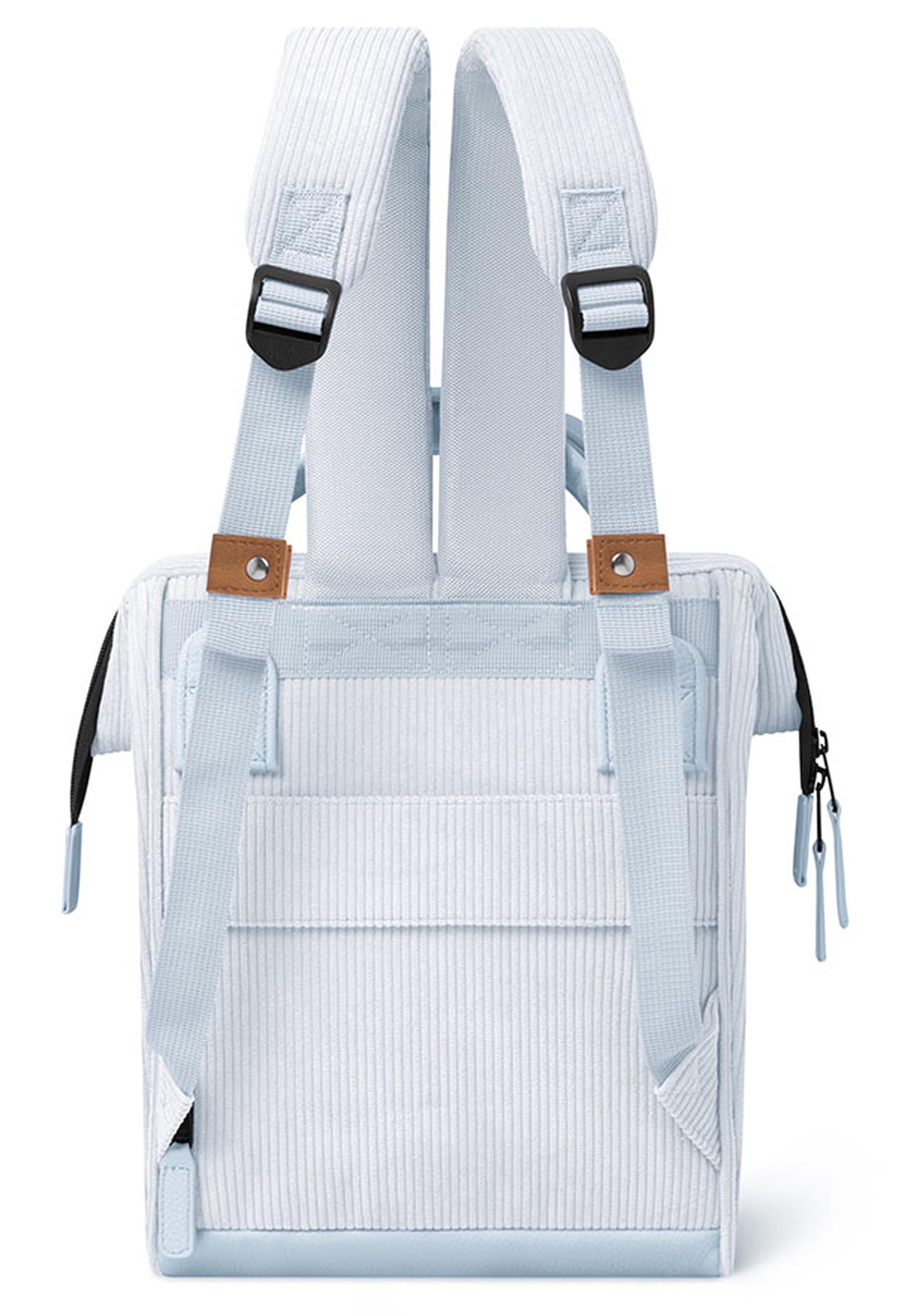 CABAIA Tagesrucksack »Adventurer S Cord Recycled«, Cord-Rucksack mit austauschbaren Vordertaschen