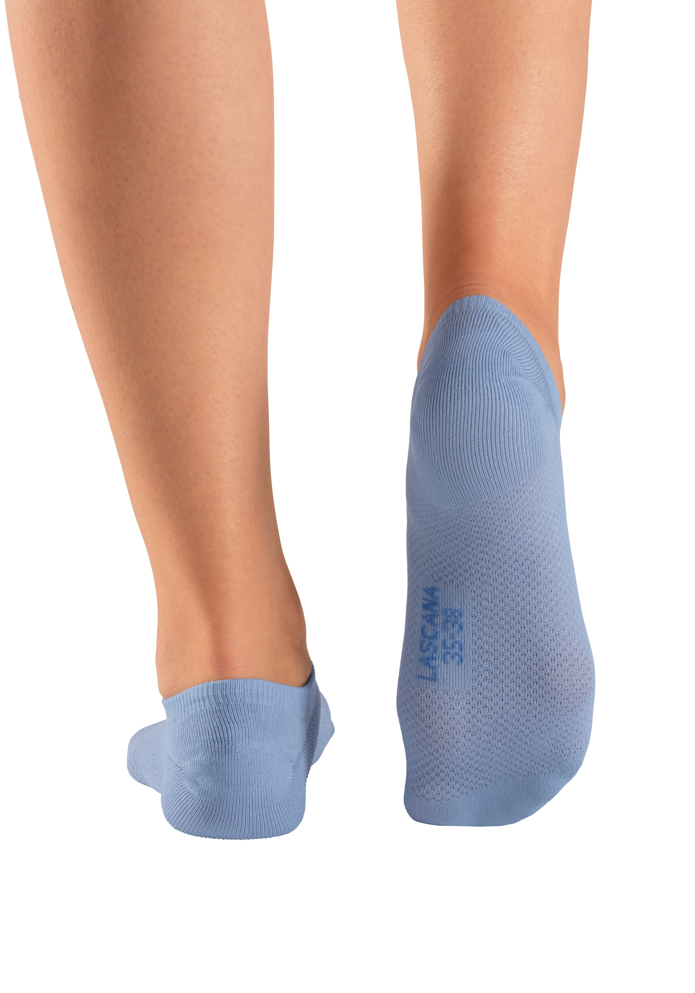 LASCANA ACTIVE Sneakersocken, (Packung, 7 Paar), mit Pikeestruktur
