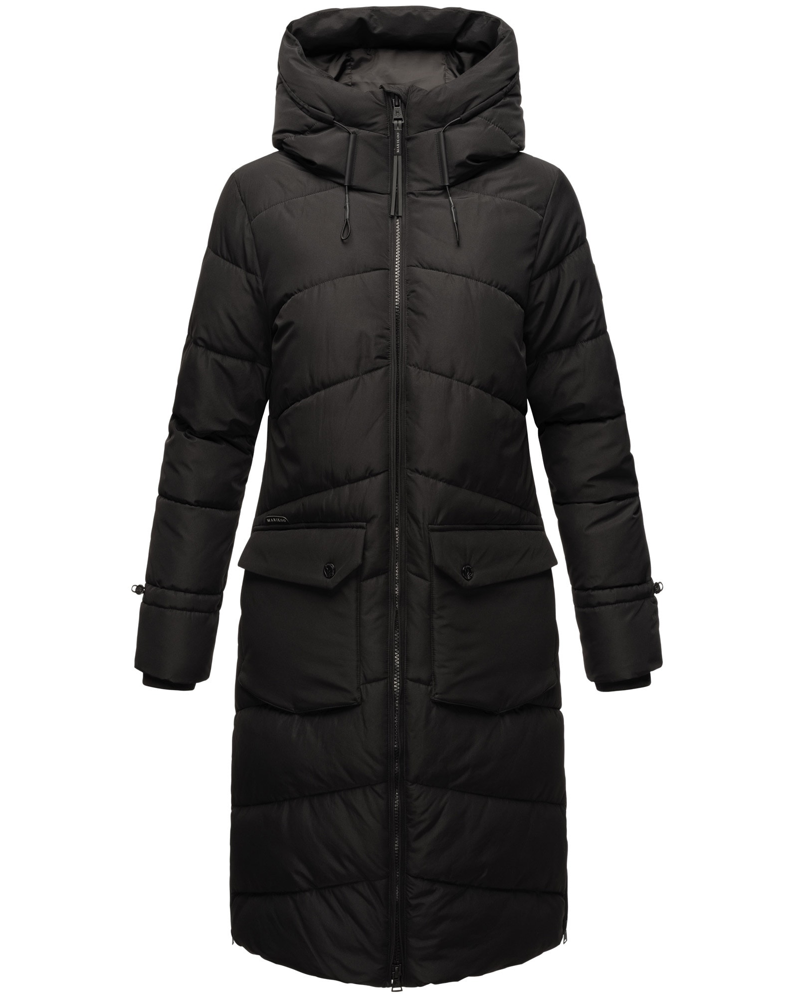 Marikoo Winterjacke »Tomomii XVI«, warmer Winter Stepp Mantel mit Kapuze