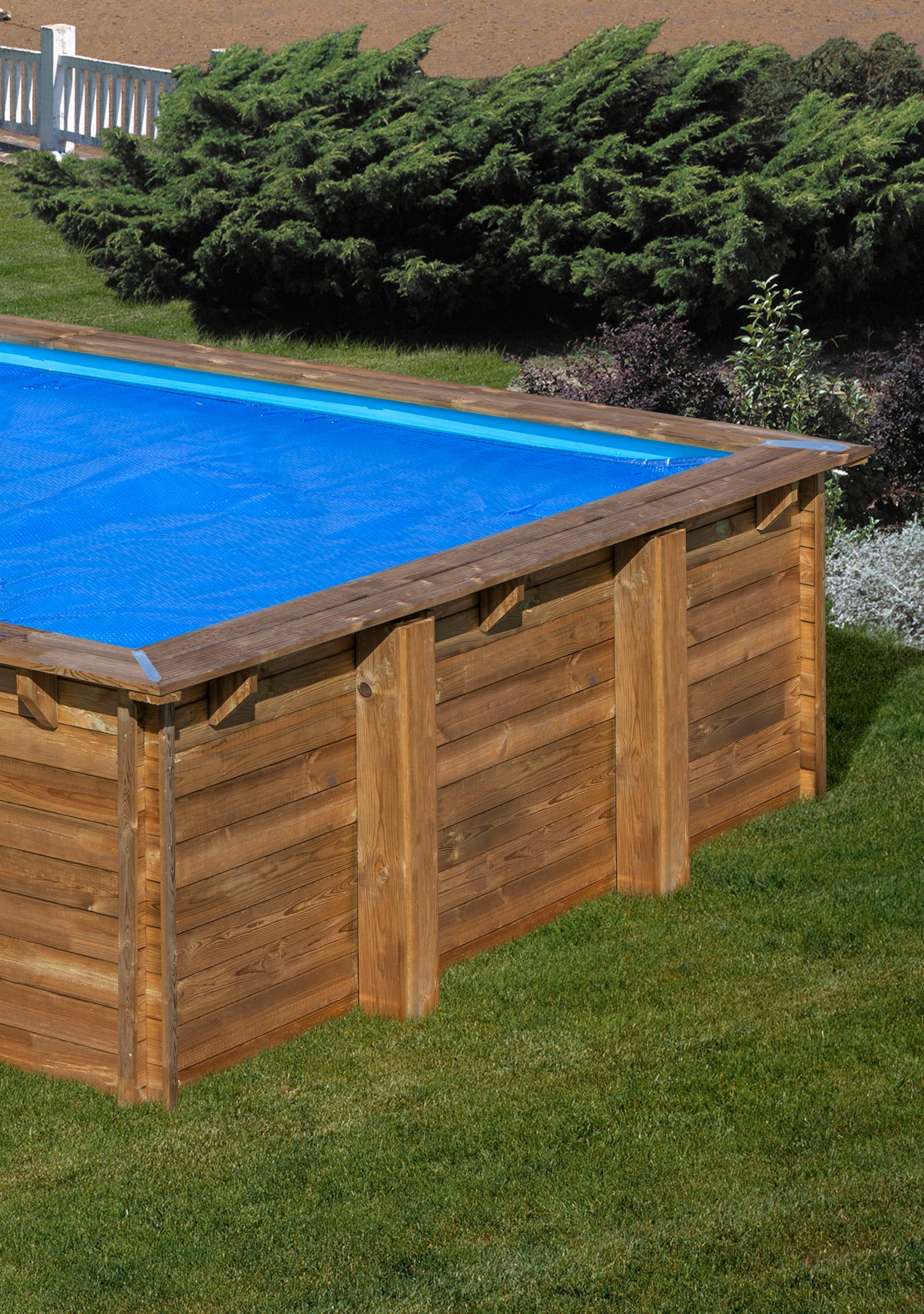 Gre Solarabdeckplane Sommerabdeckung für Pool Carra, BxL: 268x268 cm günstig online kaufen