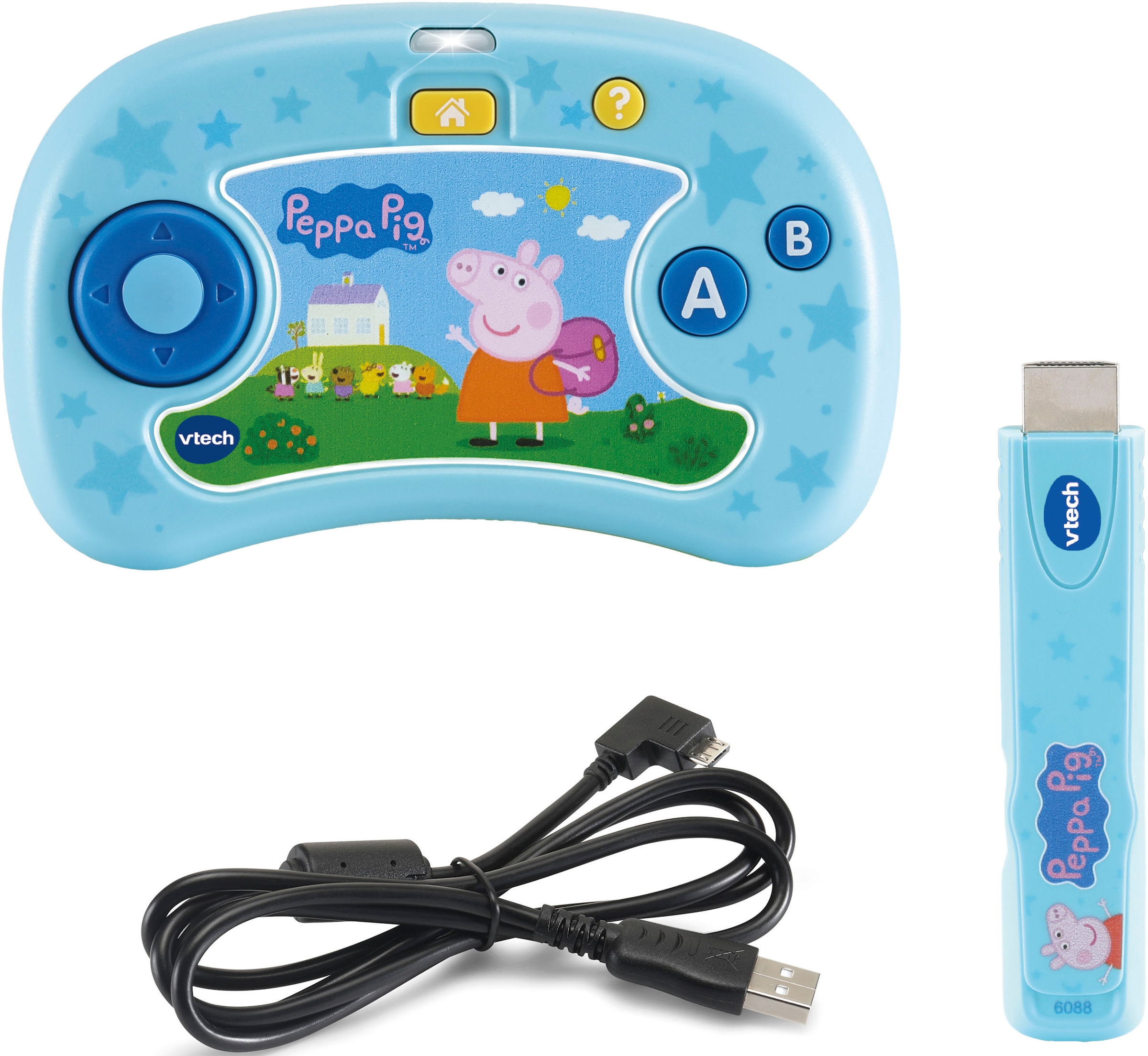 Vtech® Kindercomputer »Peppa Pig, ABC Smile TV-Lernkonsole«