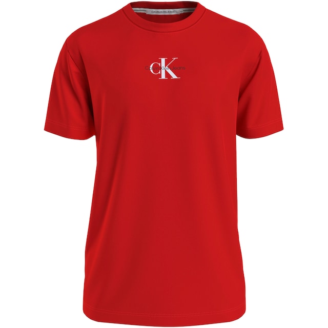 Calvin Klein Jeans T-Shirt »MONOLOGO REGULAR TEE«, mit Logoschriftzug ▷  bestellen | BAUR