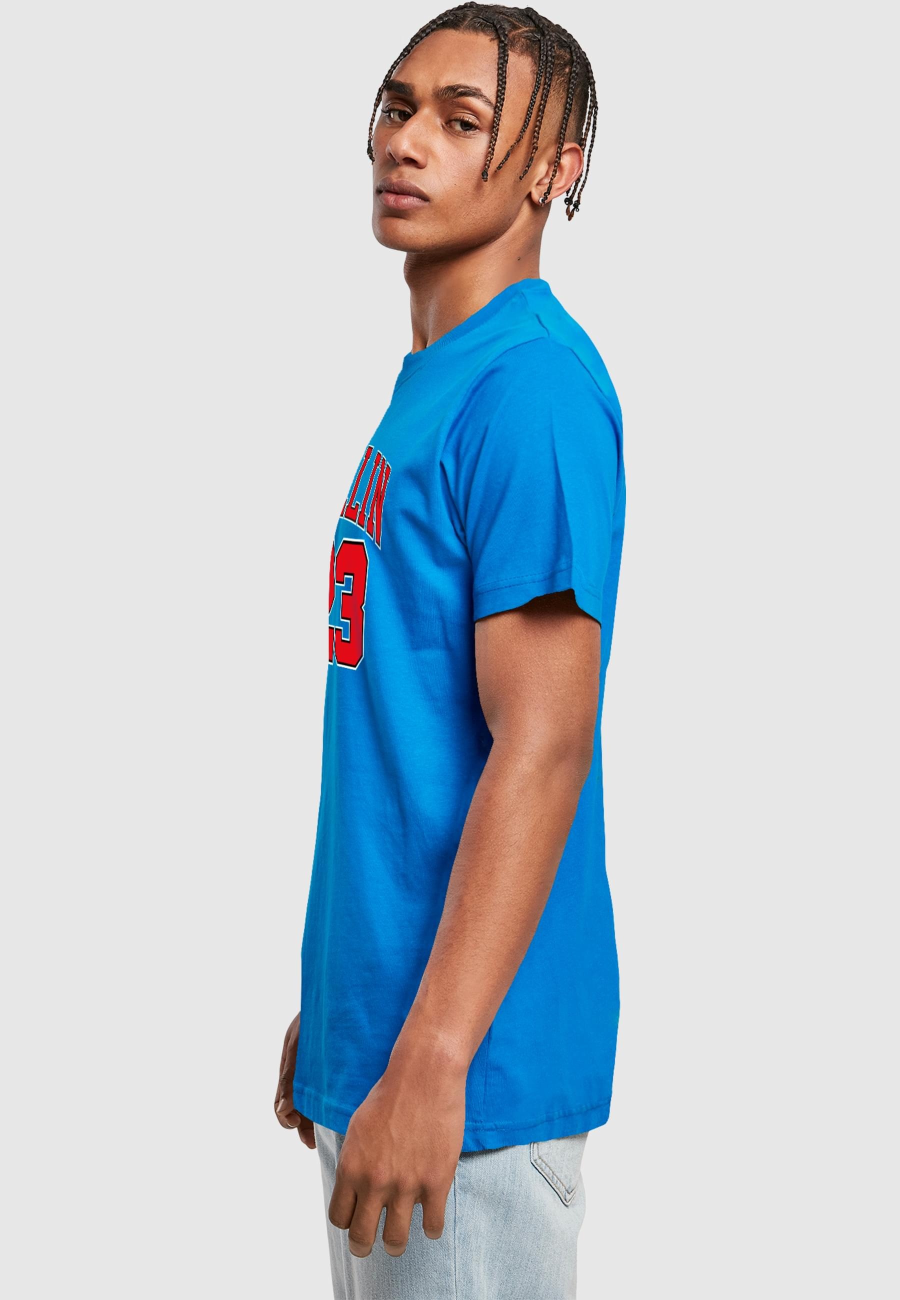 MisterTee Kurzarmshirt »MisterTee Herren Ballin 23 Tee«, (1 tlg.)