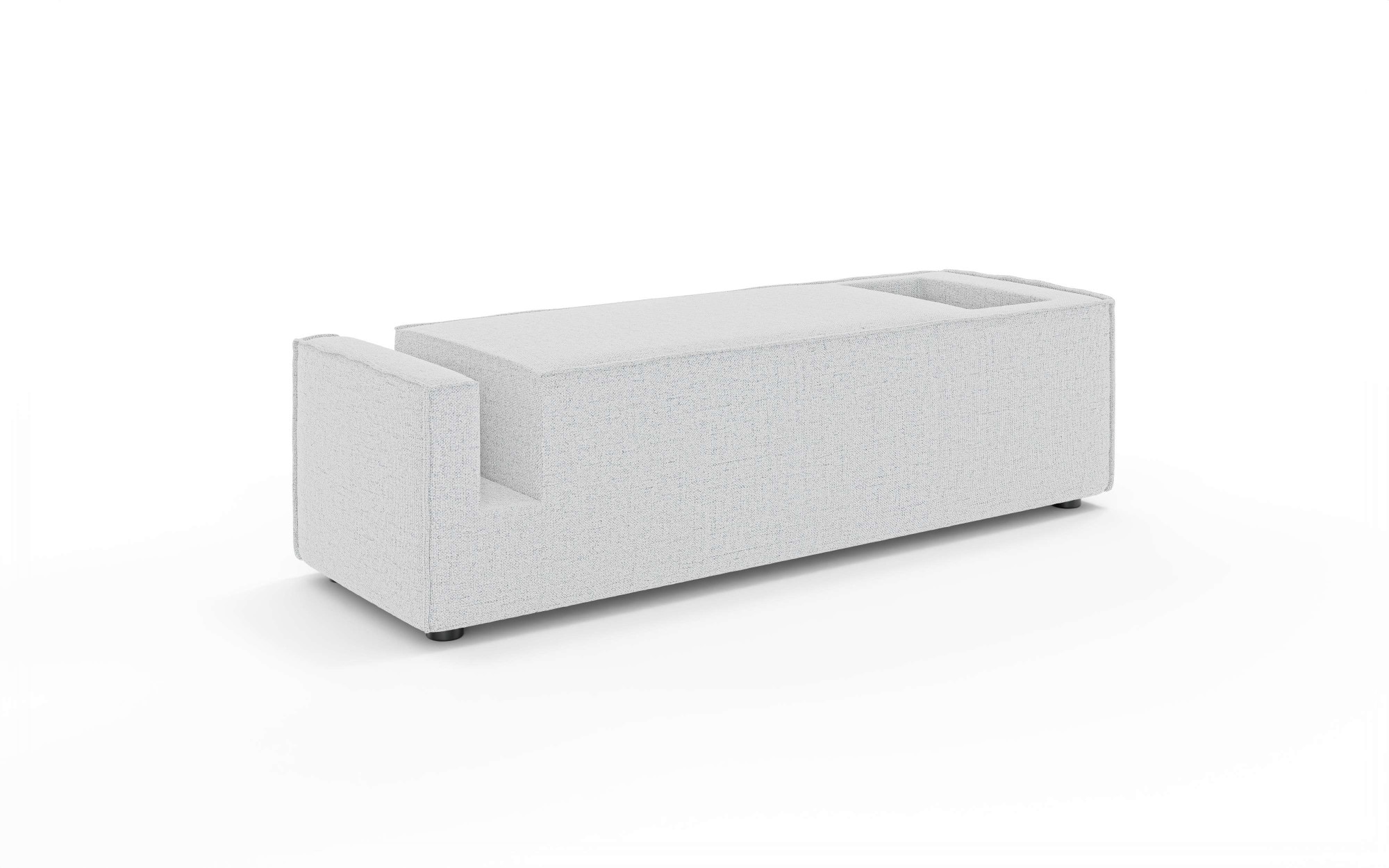 INOSIGN Sofaelement »HAILY Tisch XL für das Modulsofa, extra tief, Maße B/T/H: 45/130/37 cm«, als Modul oder separat verwendbar, mit Steckfach und Ablagefläche