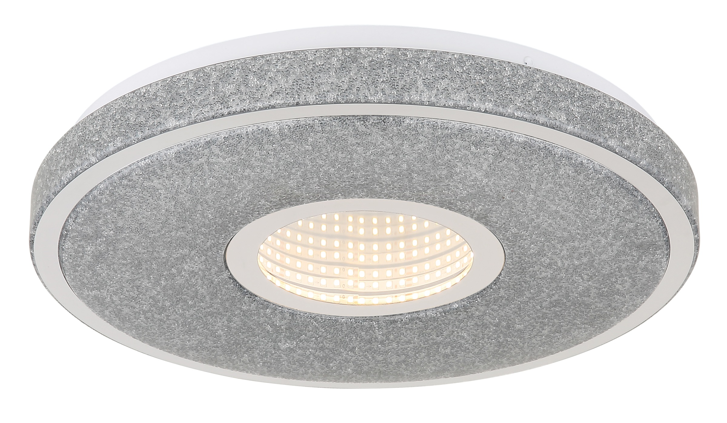 GLOBO LIGHTING LED Deckenleuchte »ASTANIA«, Leuchtmittel LED-Modul | LED fest integriert, Deckenlampe/rund/Wohnzimmer/Schlafzimmer/elegant
