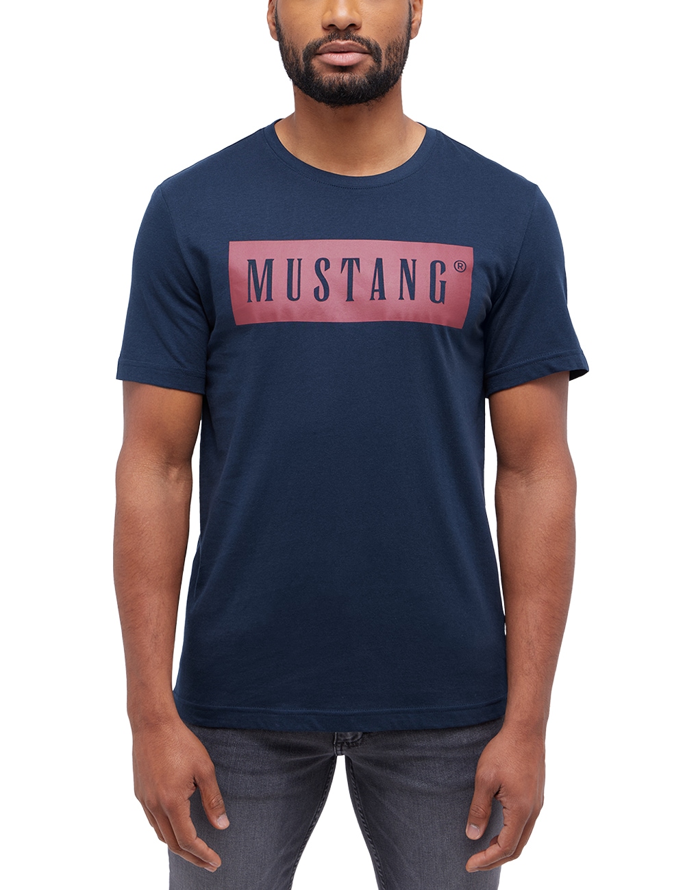 MUSTANG Kurzarmshirt »Herren Style Austin«