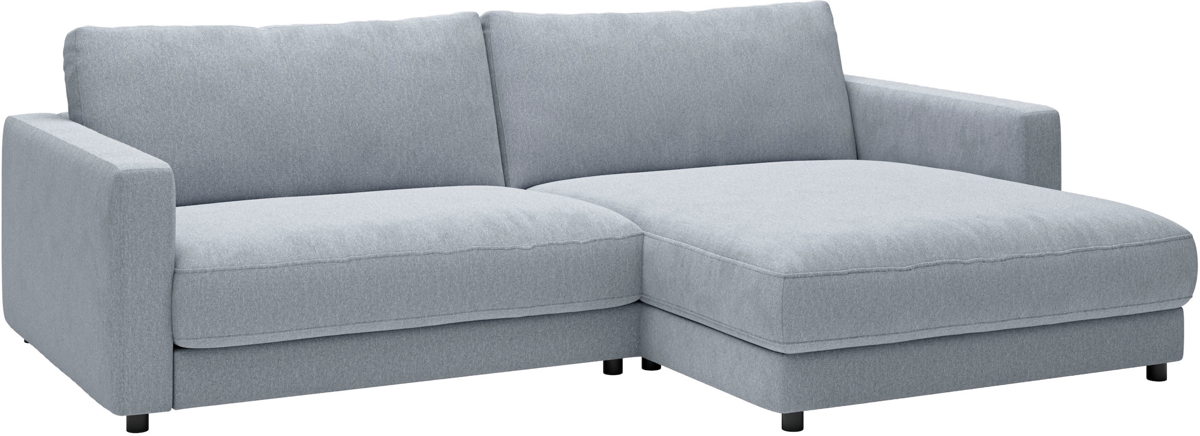 Home affaire Ecksofa »Ecksofa Jiro, L-Form, große Sitztiefe, Breite 265 cm«, lose Sitz- & Rückenkissen, weicher Polsteraufbau, komfortabel & modern
