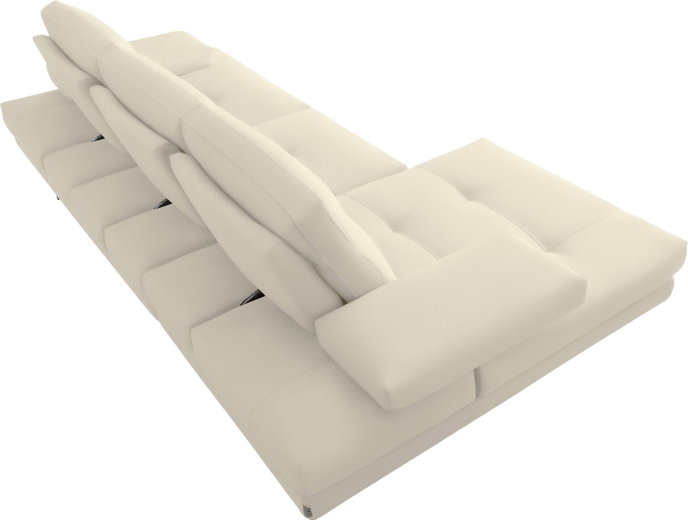 CALIA ITALIA Toby Wing Corner Sofa White 278x153cm 6