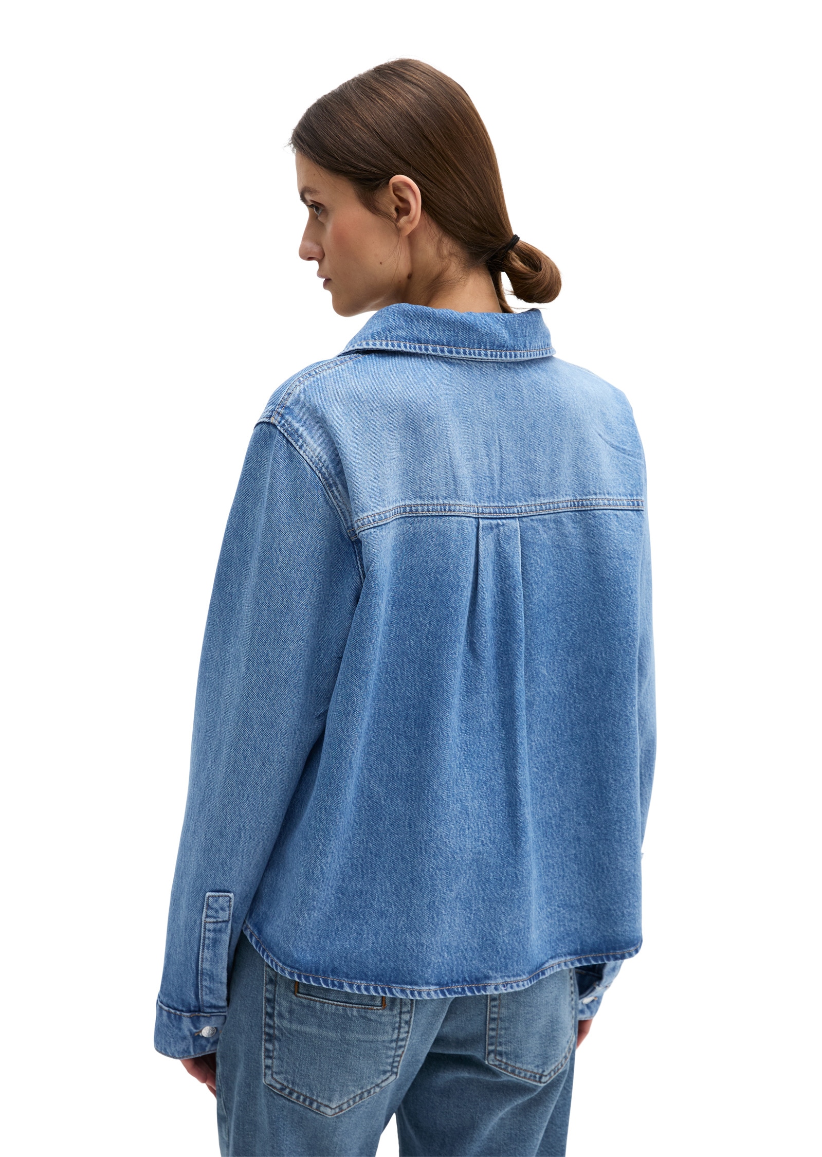 Marc O'Polo Langarmbluse »aus TENCEL™ Lyocell-Mix«