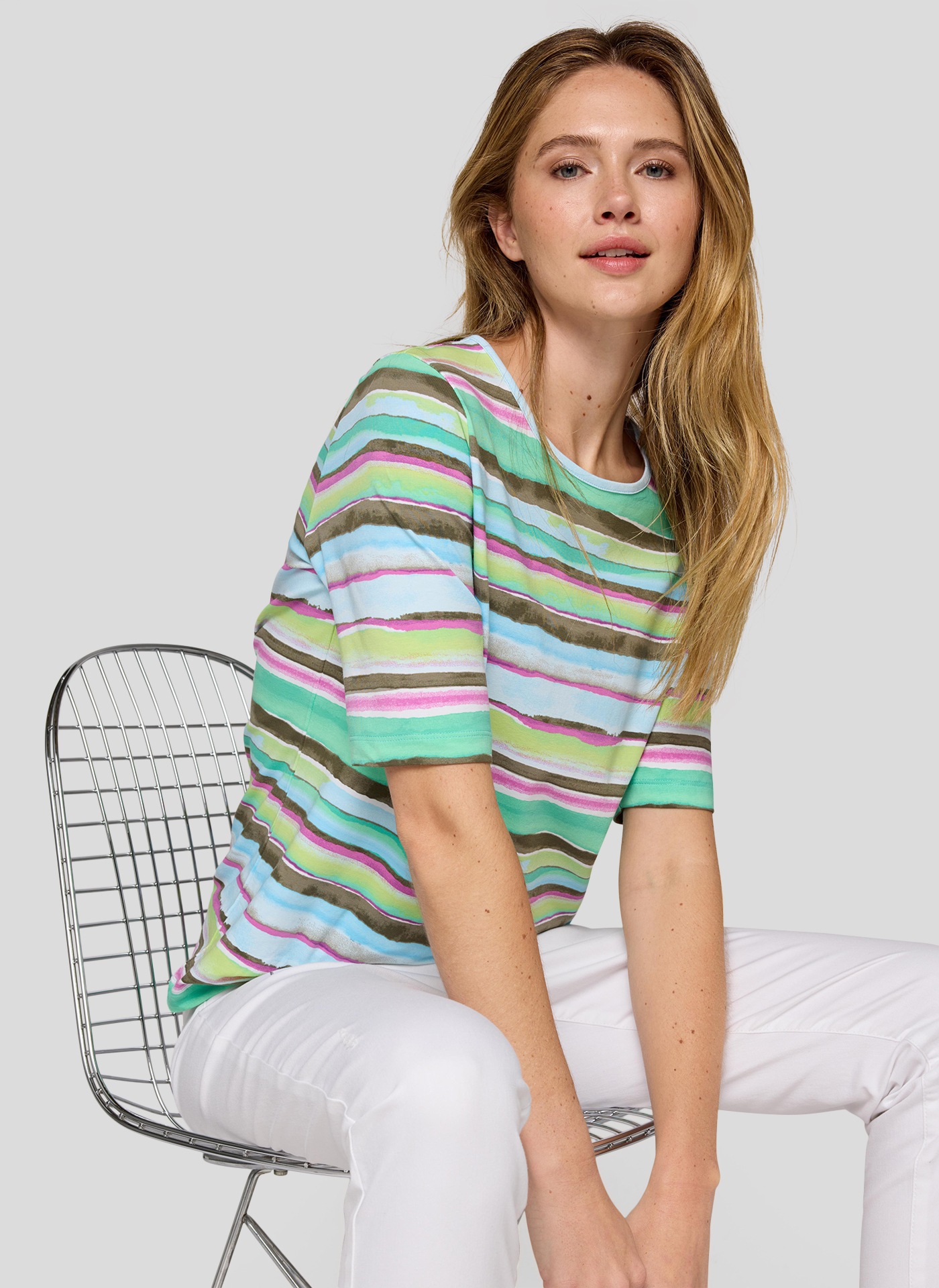 Rabe T-Shirt Women's Green Size 44 3