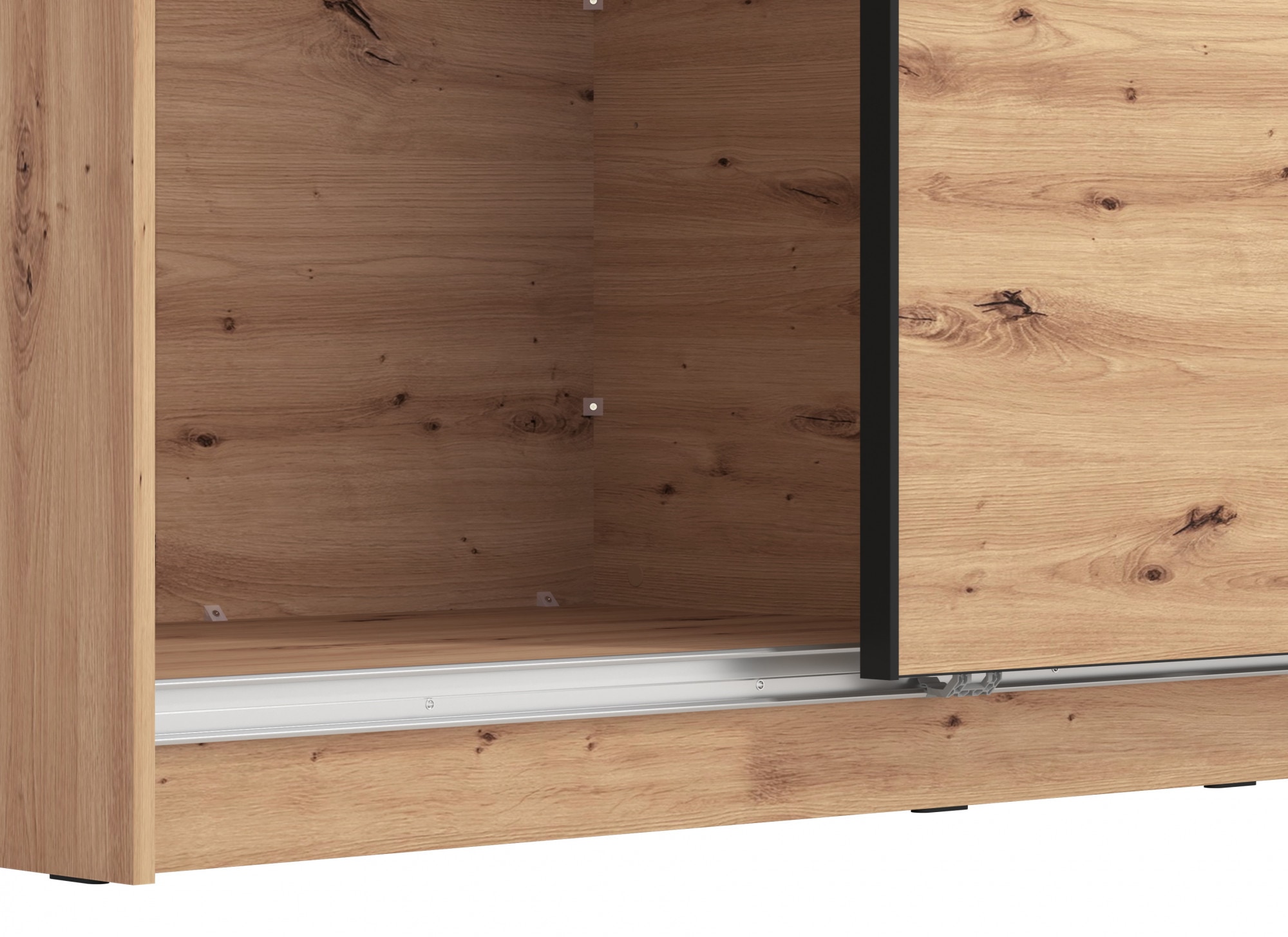 INOSIGN Schwebetürenschrank »Sierra«, mit kompletter Inneneinteilung, FSC-zertifizierter Holzwerkstoff