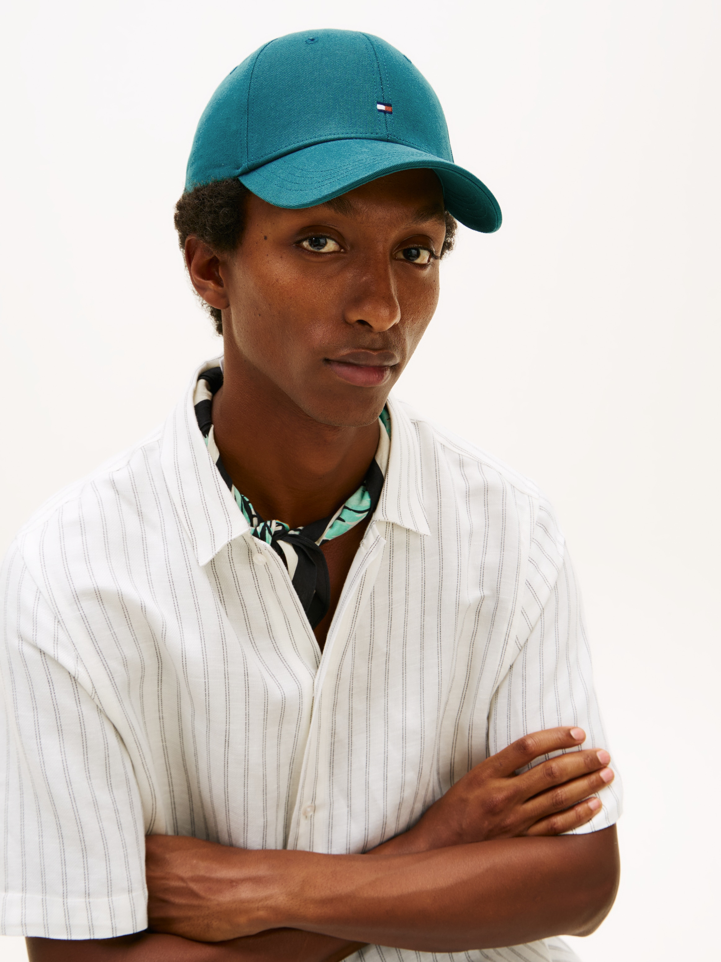 Tommy Hilfiger Baseball Cap »TH FLAG COTTON 6 PANEL CAP« Klemmverschluss, Logoprägung UNISEX