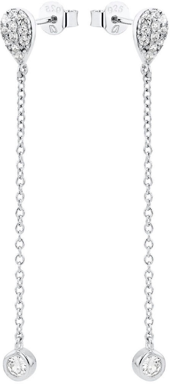 Amor Paar Ohrstecker »2039101« mit Zirkonia (synth.)