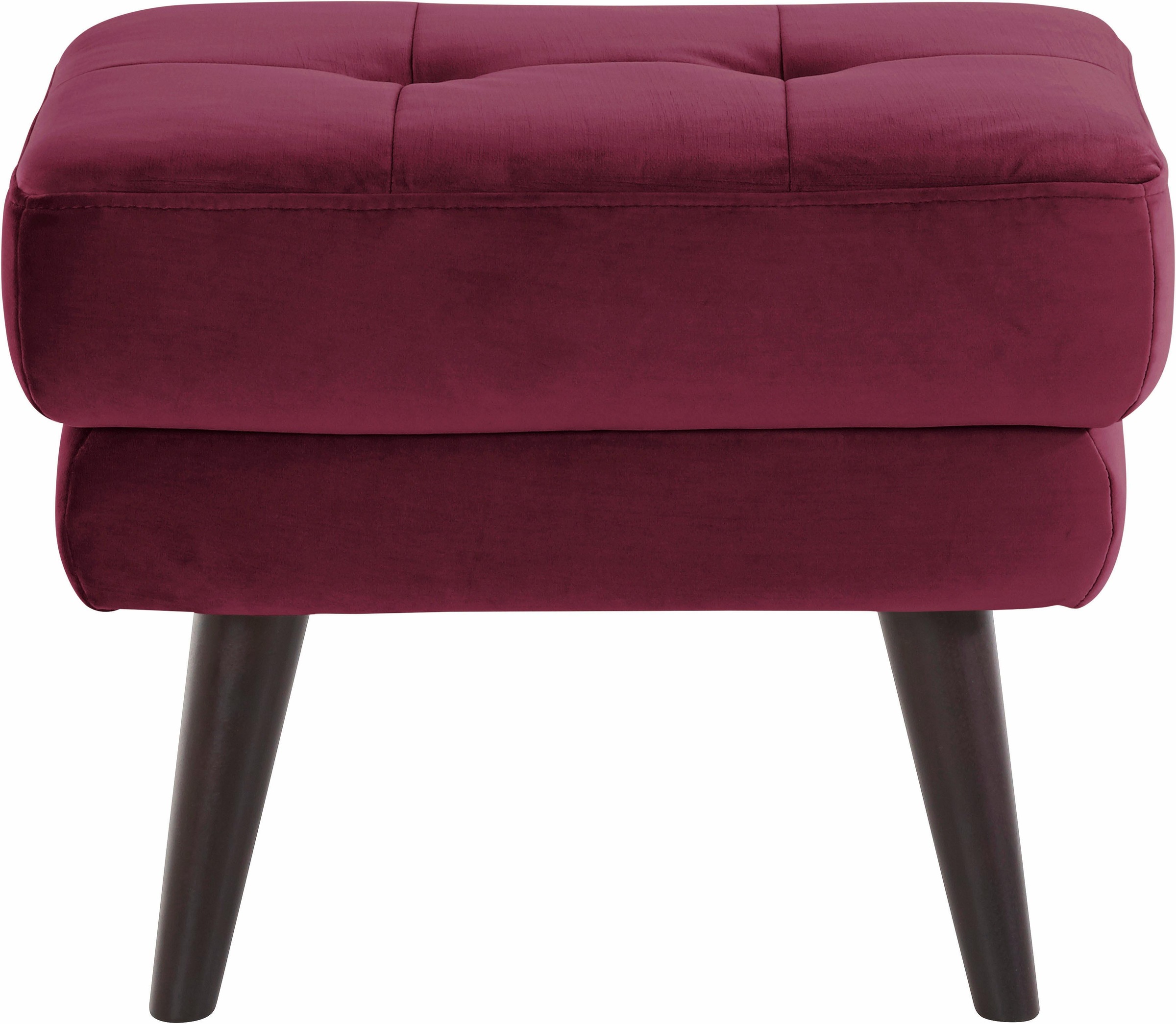 Thumbnail - Home affaire Hocker "Hemmink" mit Knopfheftung