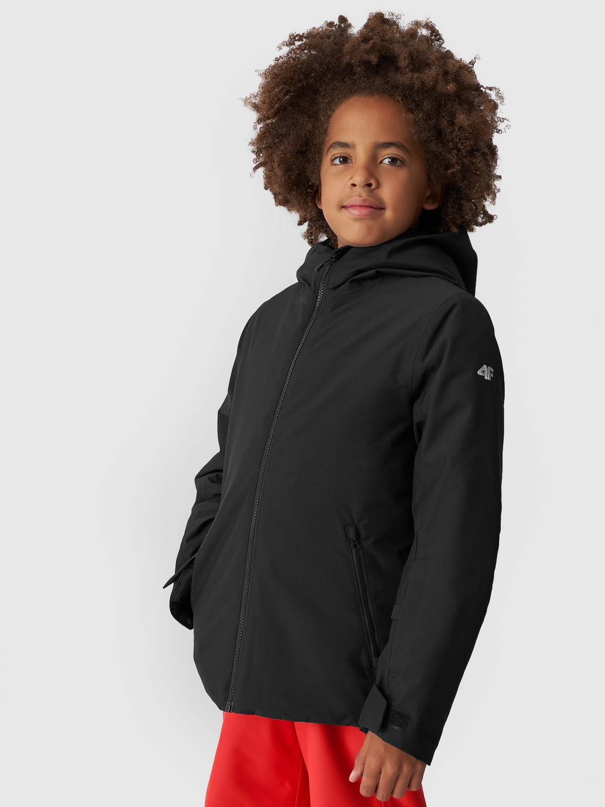 Thumbnail - 4F Skijacke mit Kapuze Winterjacke