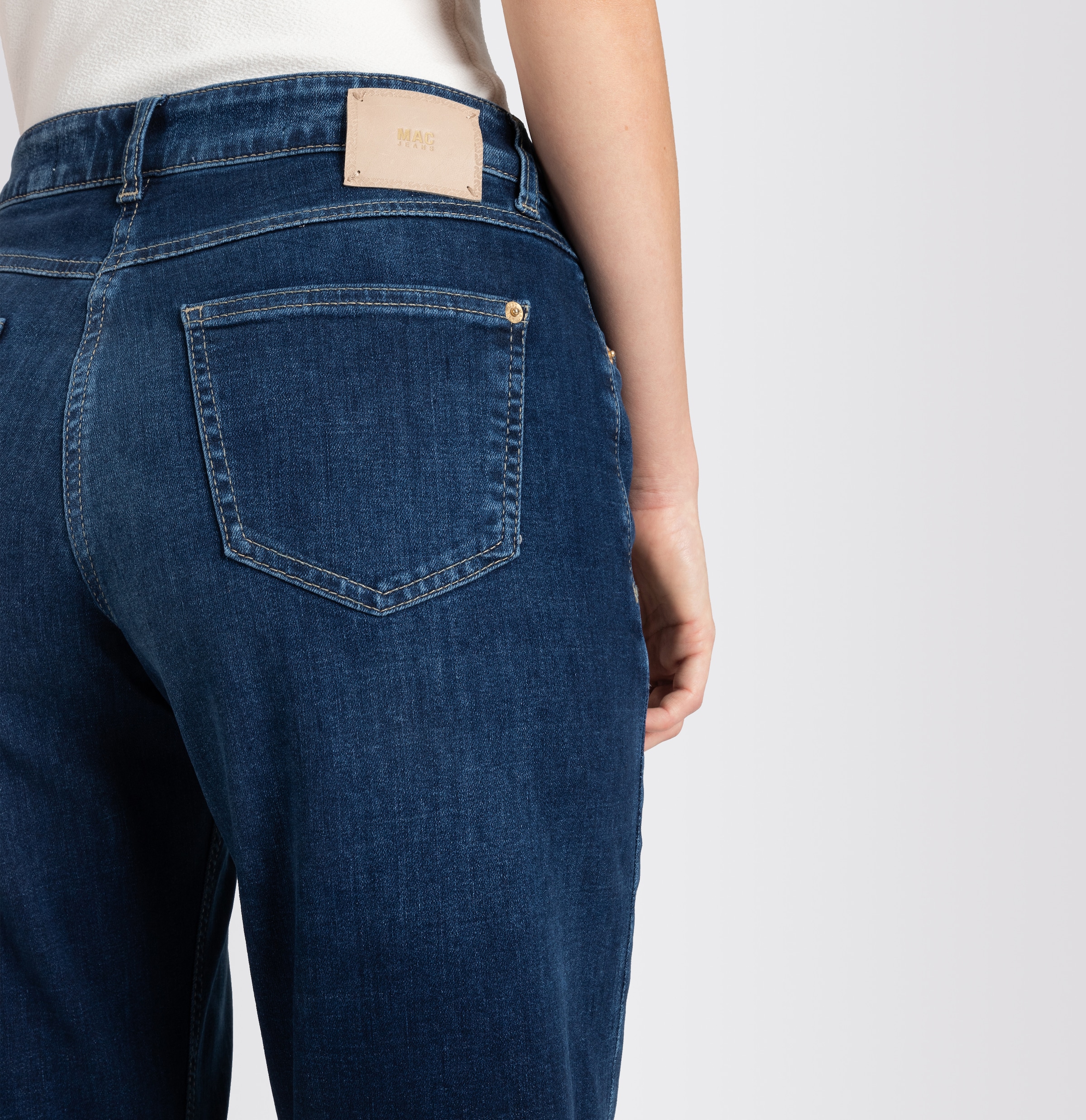 MAC 5-Pocket-Jeans »Jeans STRAIGHT«, Gerader Straight-Fit