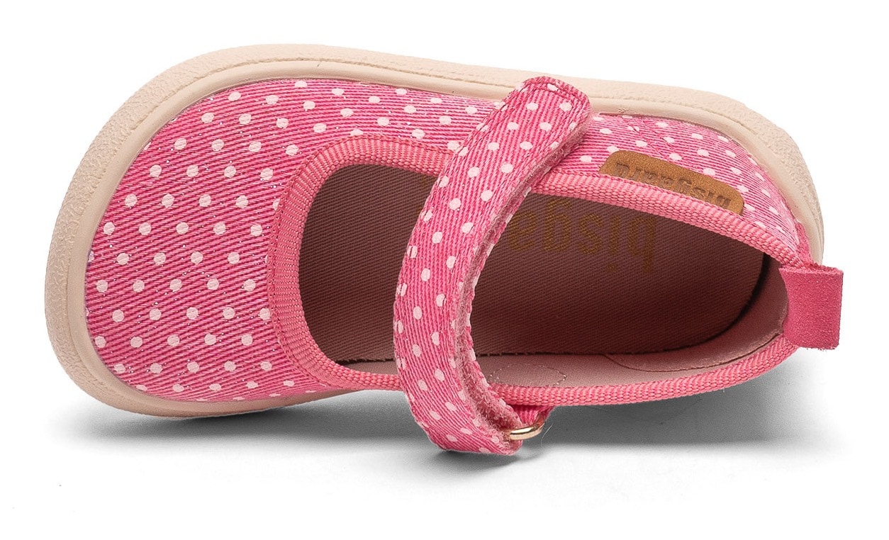 Bisgaard Hausschuh »barefoot ballet Weite: normal«, Ballerina, Barfußschuh, Klettschuh, Größenschablone zum Download