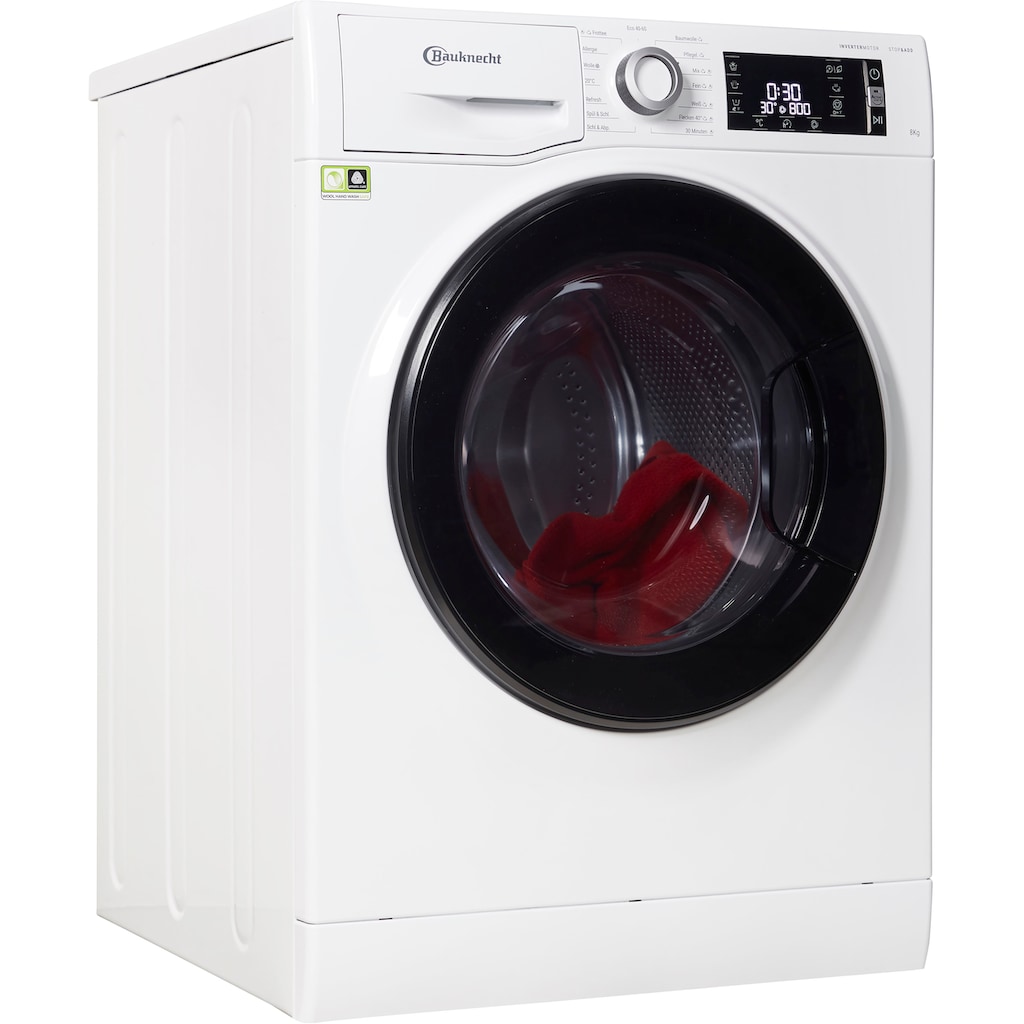 BAUKNECHT Waschmaschine »WM ELITE 823 PS«, WM ELITE 823 PS, 8 kg, 1400 U/min