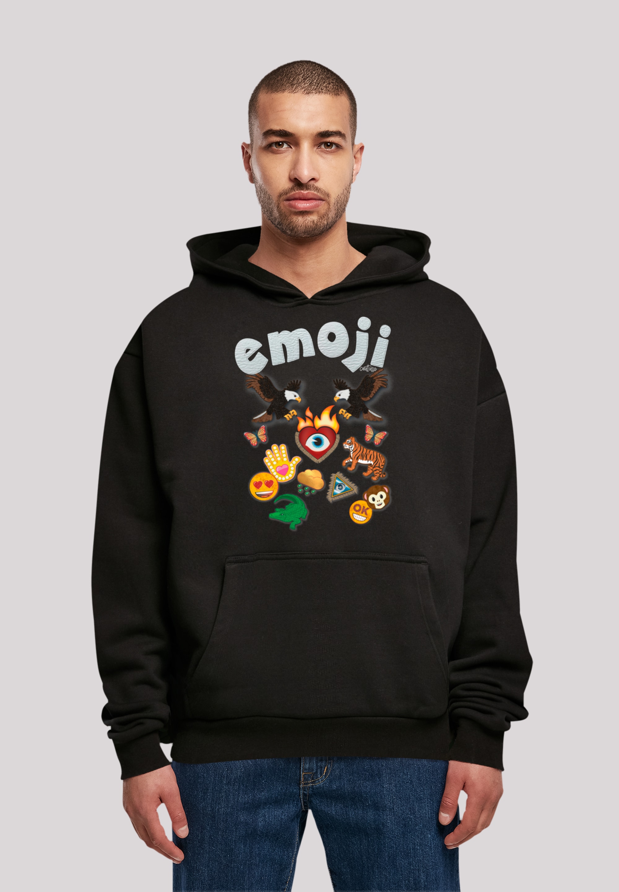  F4NT4STIC megztinis su gobtuvu »emoji ...