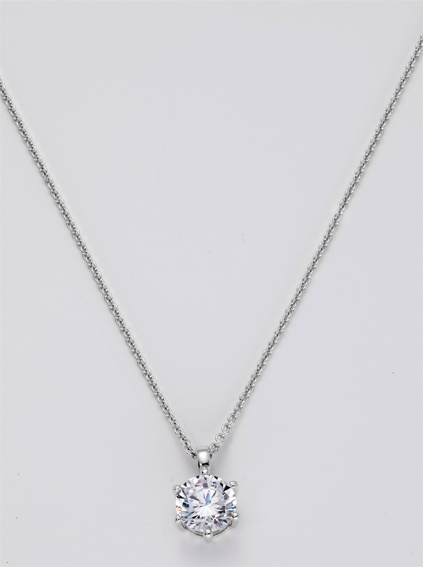Kettenanhänger LADY, silber (silber 925), Schmuckanhänger, Damen, Silber 925 (Sterlingsilber), Ketten mit Anhänger