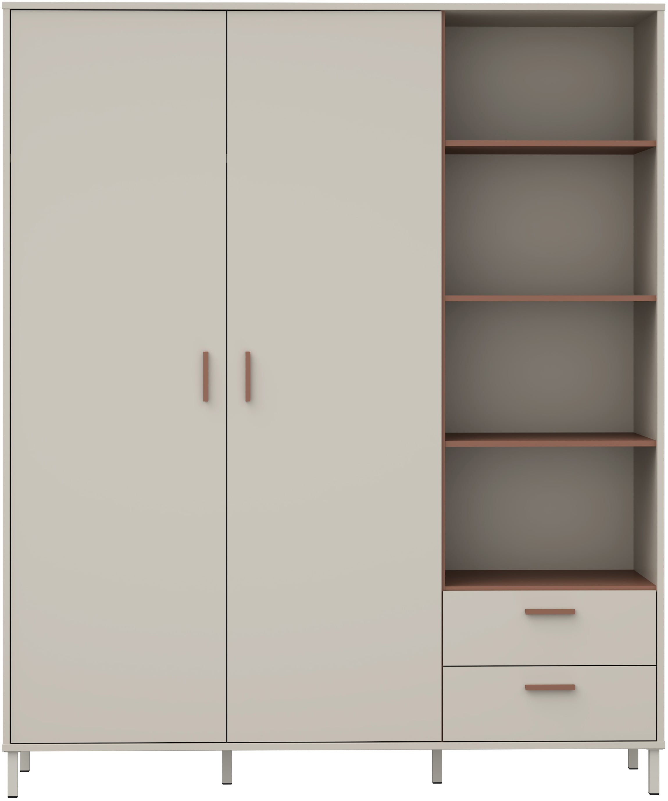 FORTE Drehtürenschrank »Milles«