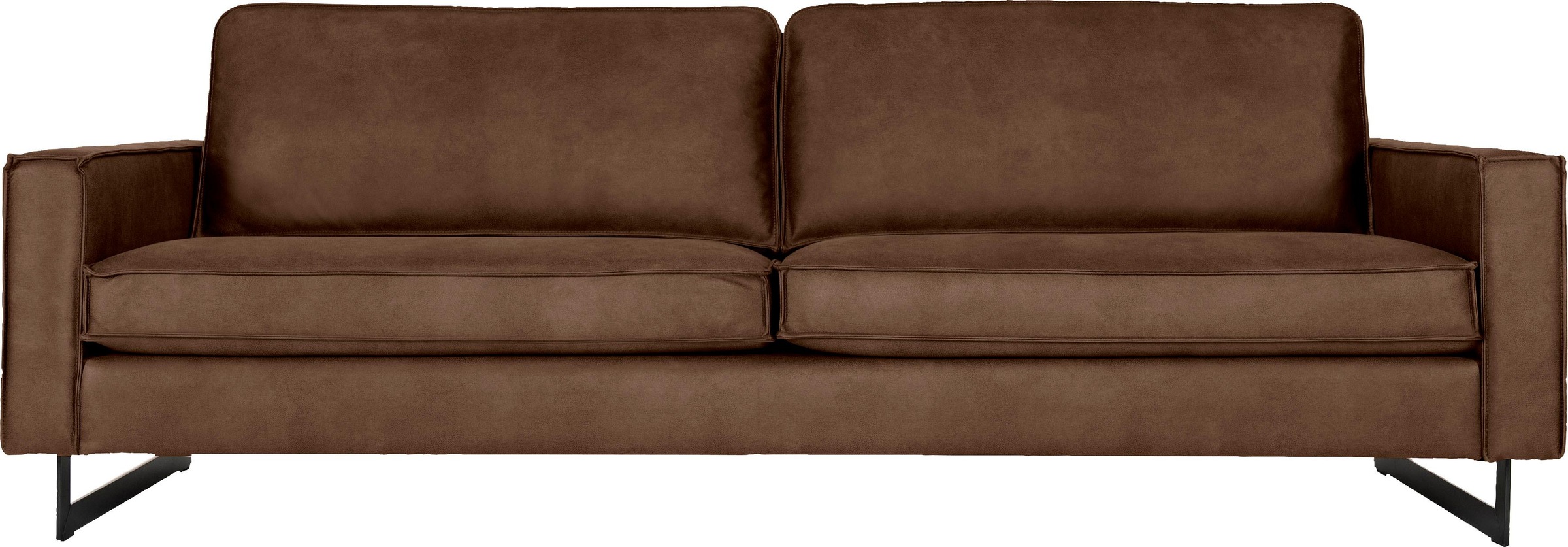 Home affaire 3-Sitzer "Maxi-Ausführung Pinto, 236 cm, Cord, Chenille, Leder günstig online kaufen