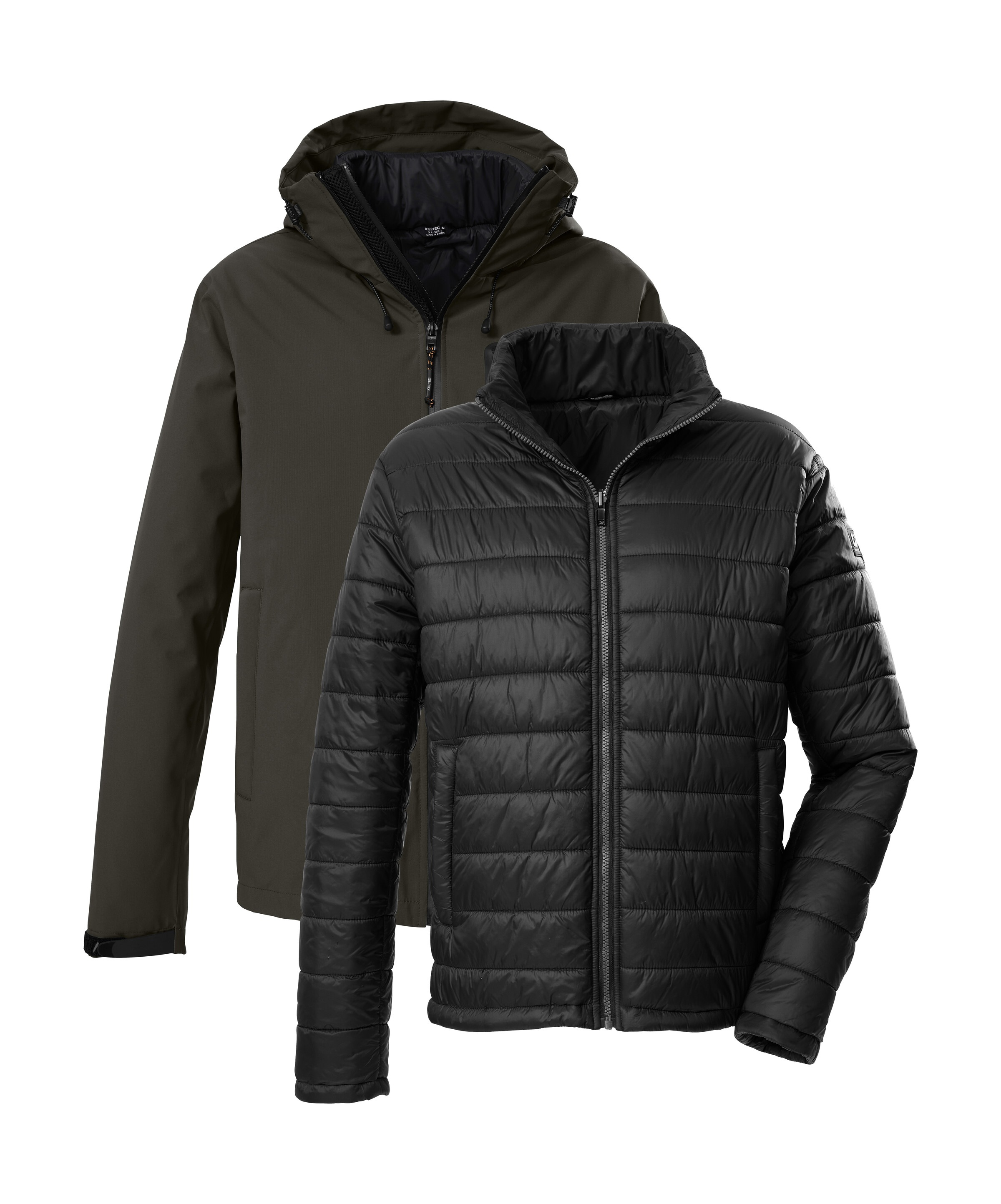 Killtec 3-in-1-Funktionsjacke "KOW 95 MN JCKT" 3 in 1 Herrenjacke, wasser- u winddicht, atmungsaktiv