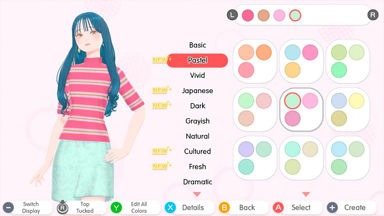 Nintendo Switch Spielekonsole »Switch r/b inkl. Fashion Dreamer und Miitopia«