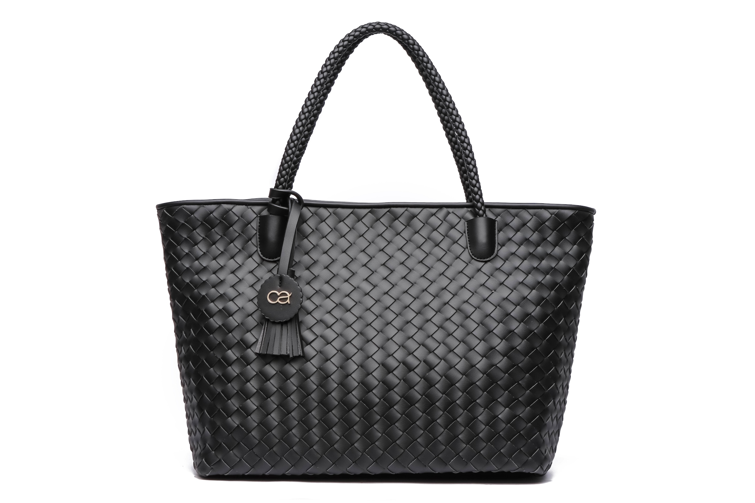 COLLEZIONE ALESSANDRO Schultertasche "Paris", Flechttasche im XL-Format