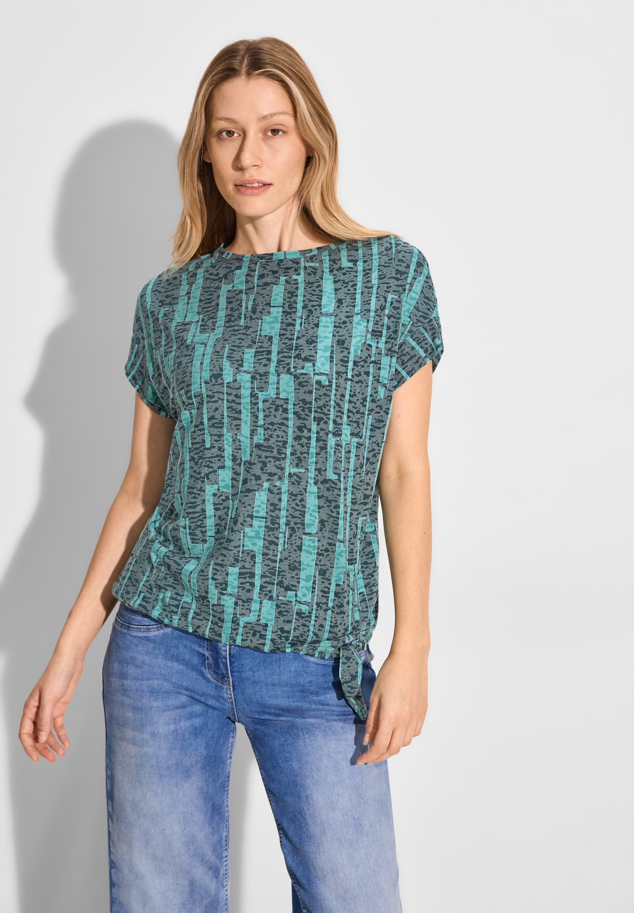 Cecil Print-Shirt, mit allover Print