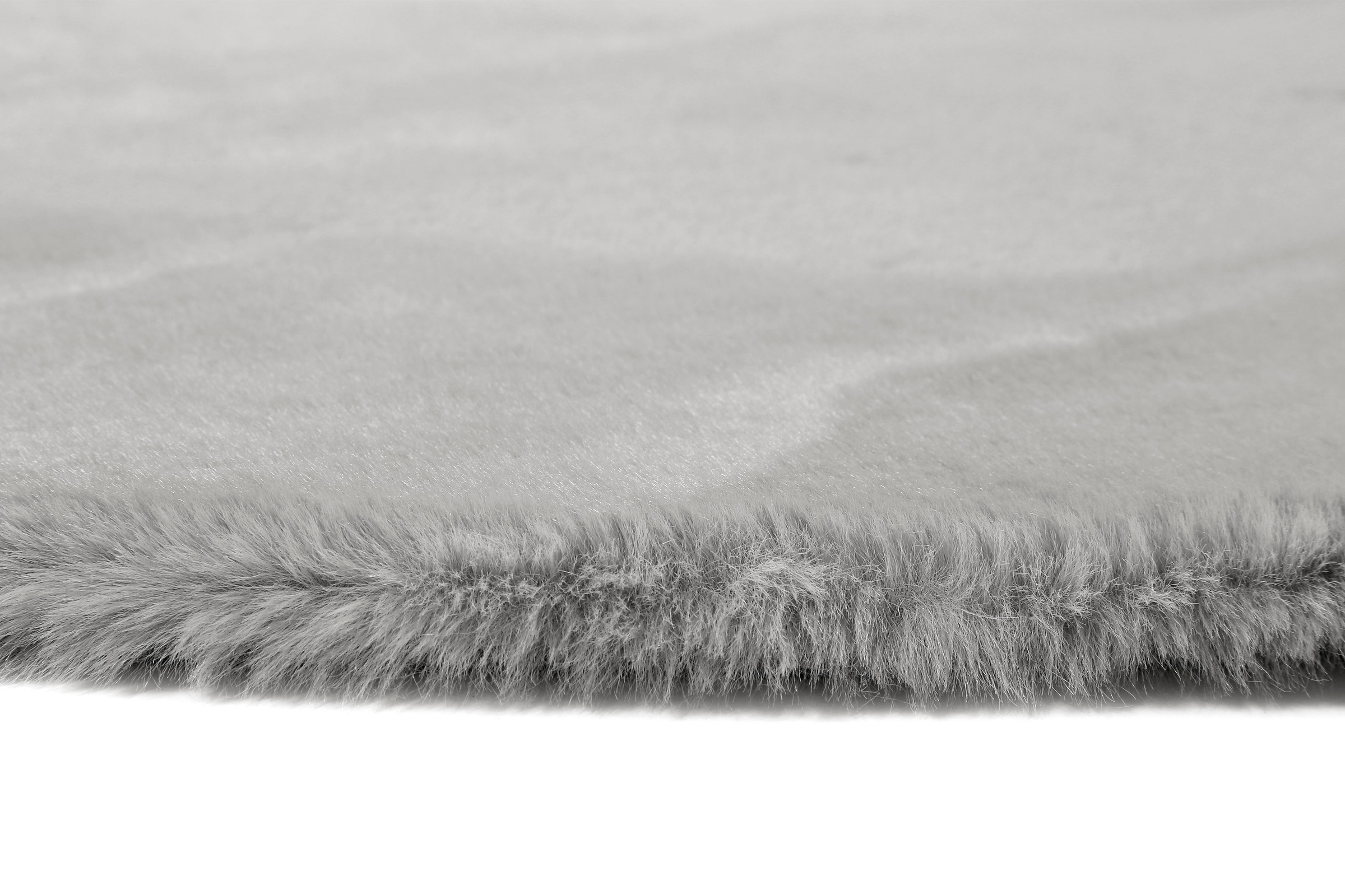 Esprit Hochflor-Teppich »Alice Kunstfell«, rund, Kaninchenfell-Haptik, besonders weich und dicht, für alle Räume