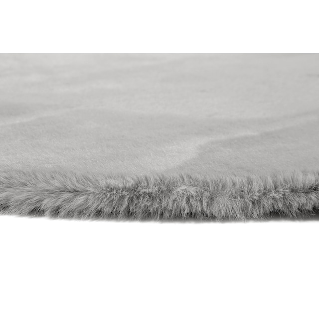 Esprit Hochflor-Teppich »Alice Kunstfell«, rund, Kaninchenfell-Haptik, besonders  weich und dicht, für alle Räume | BAUR