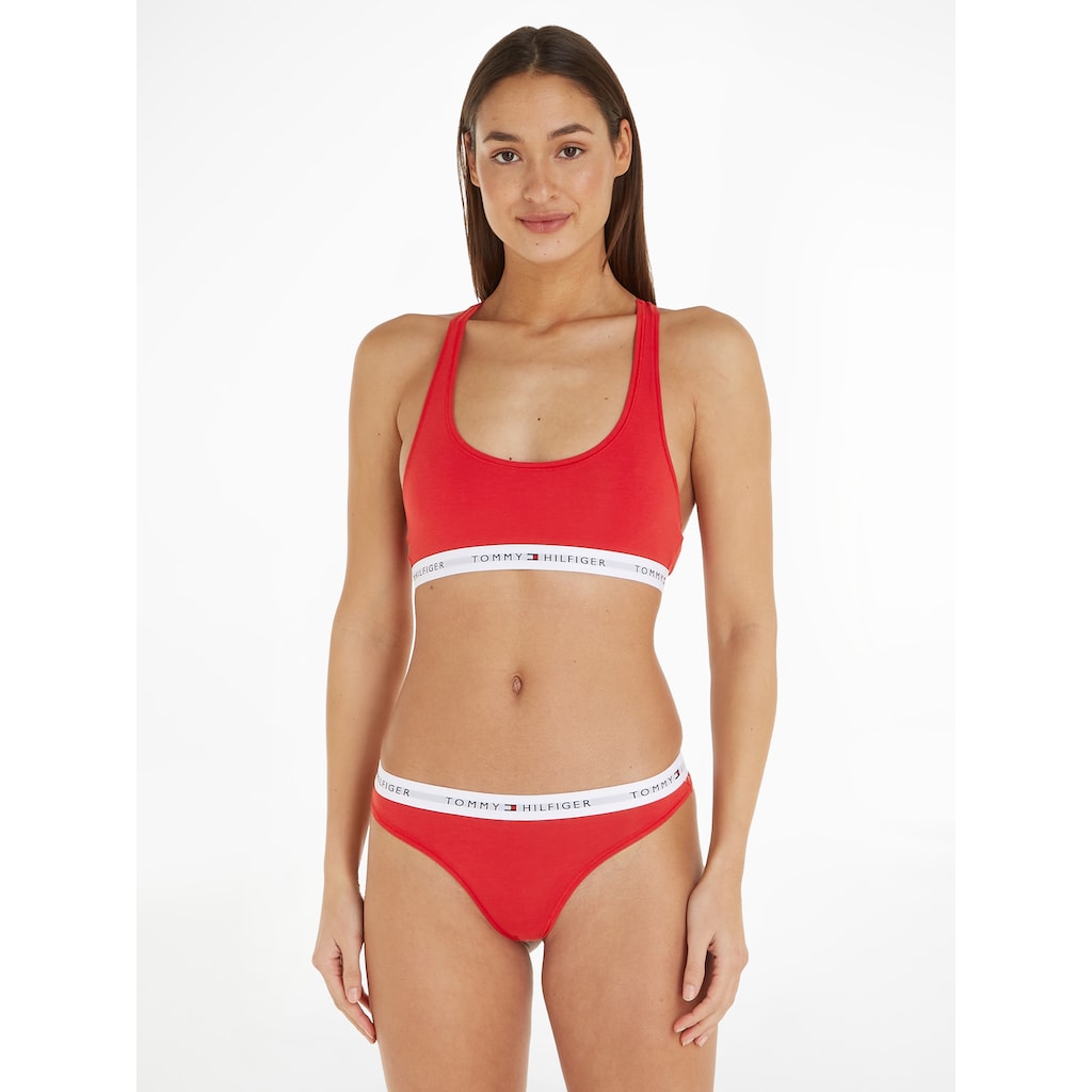 Tommy Hilfiger Underwear T-String, mit Logo auf dem Taillenbund