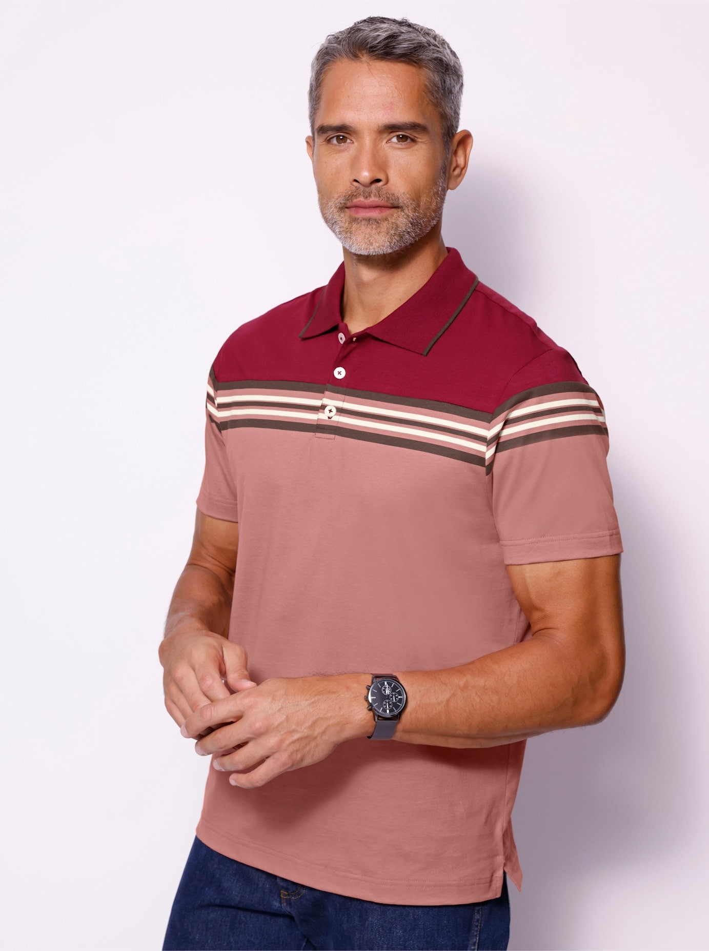 Classic Poloshirt "Kurzarm-Poloshirt" 1 tlg. günstig online kaufen