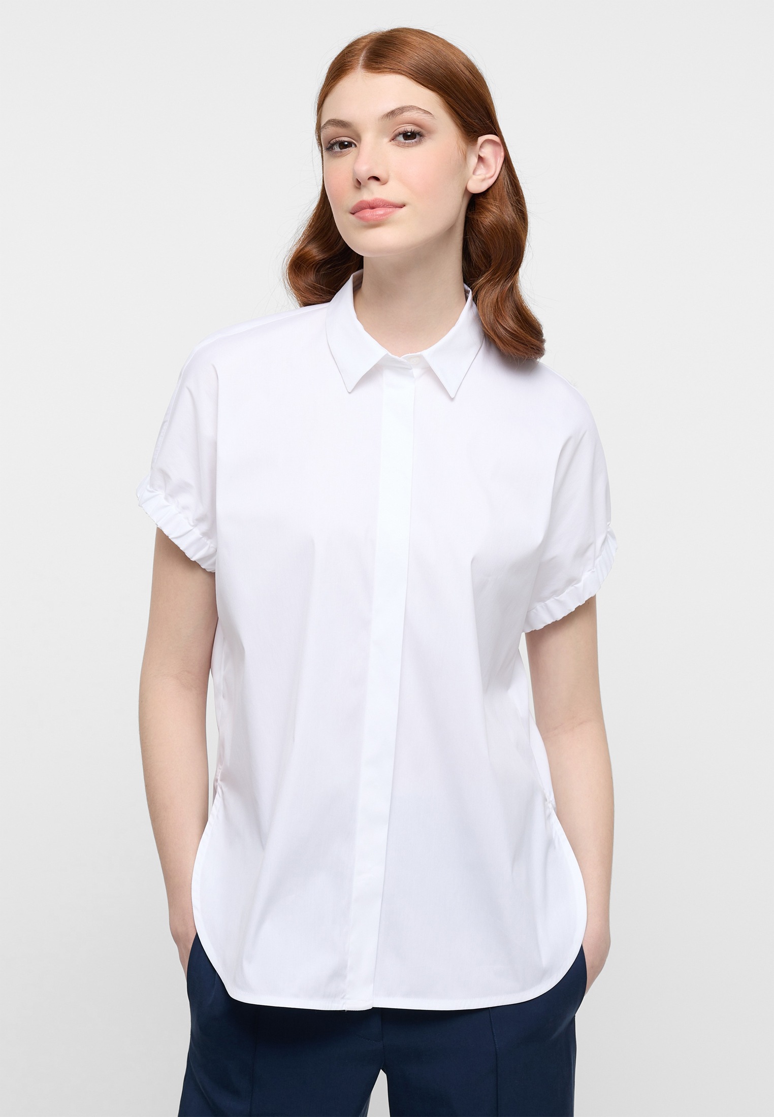 Eterna Shirtbluse "LOOSE FIT" EASY IRON (bügelleicht) günstig online kaufen
