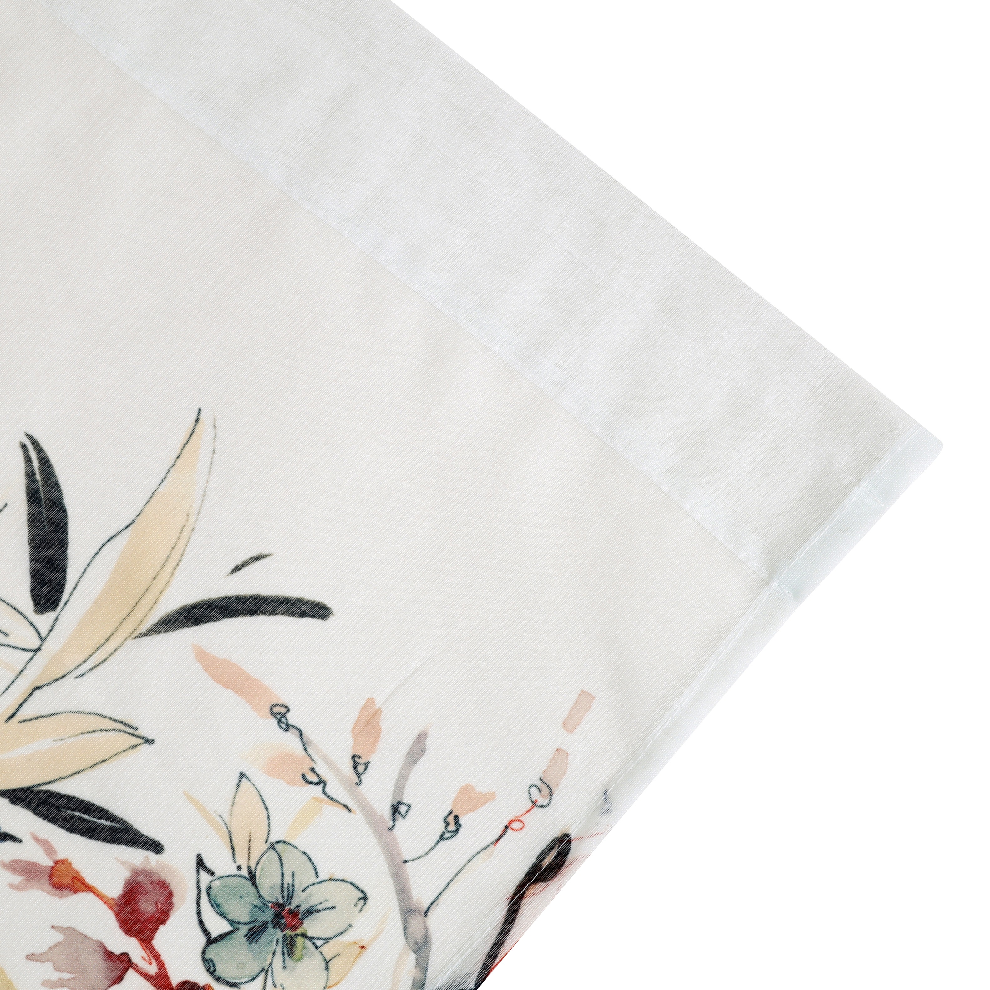 Thumbnail - Home affaire Scheibengardine "Friesach" Stangendurchzug 1 Stk. tlg. mit Blumenmuster