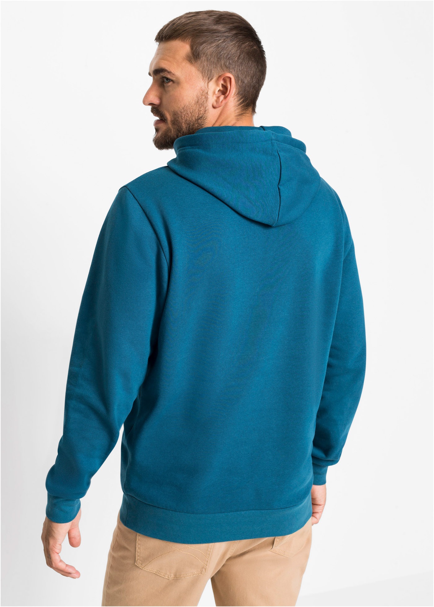 bonprix Hoodie "Hoodie", Regular Fit, mit Kapuze, aus Baumwolle und Polyest günstig online kaufen