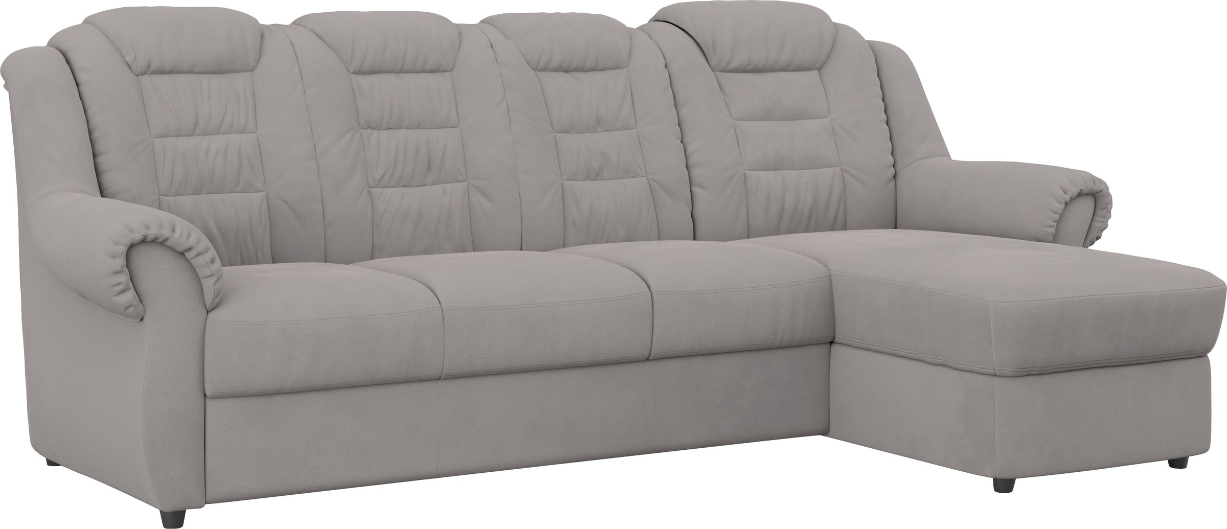 Home affaire Ecksofa »Boston L-Form«, mit hoher Rückenlehne, wahlweise mit Bettfunktion