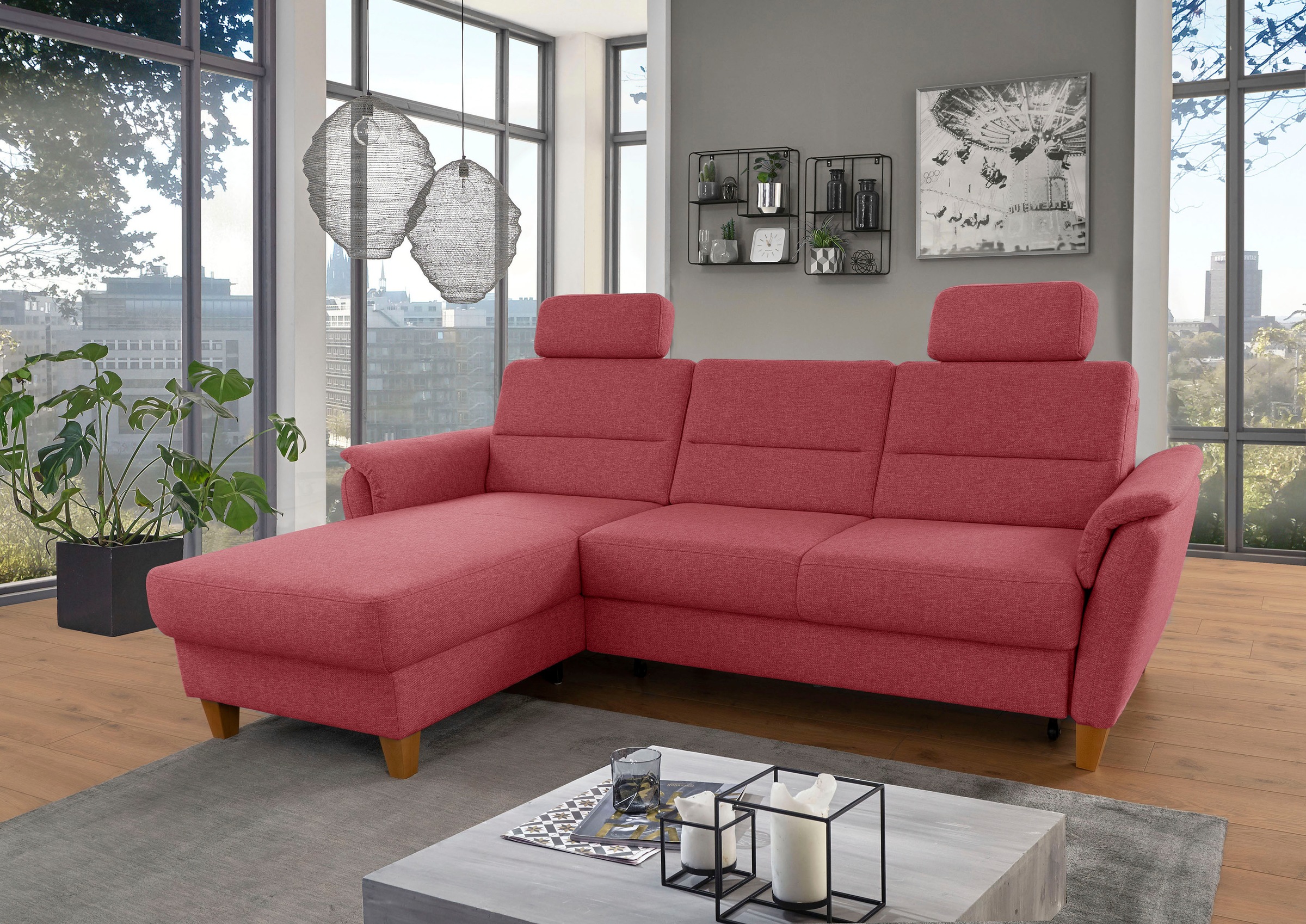 Home affaire Ecksofa "Palmera L-Form, B: 244 cm - OTTO. Verlässliche Qualit günstig online kaufen