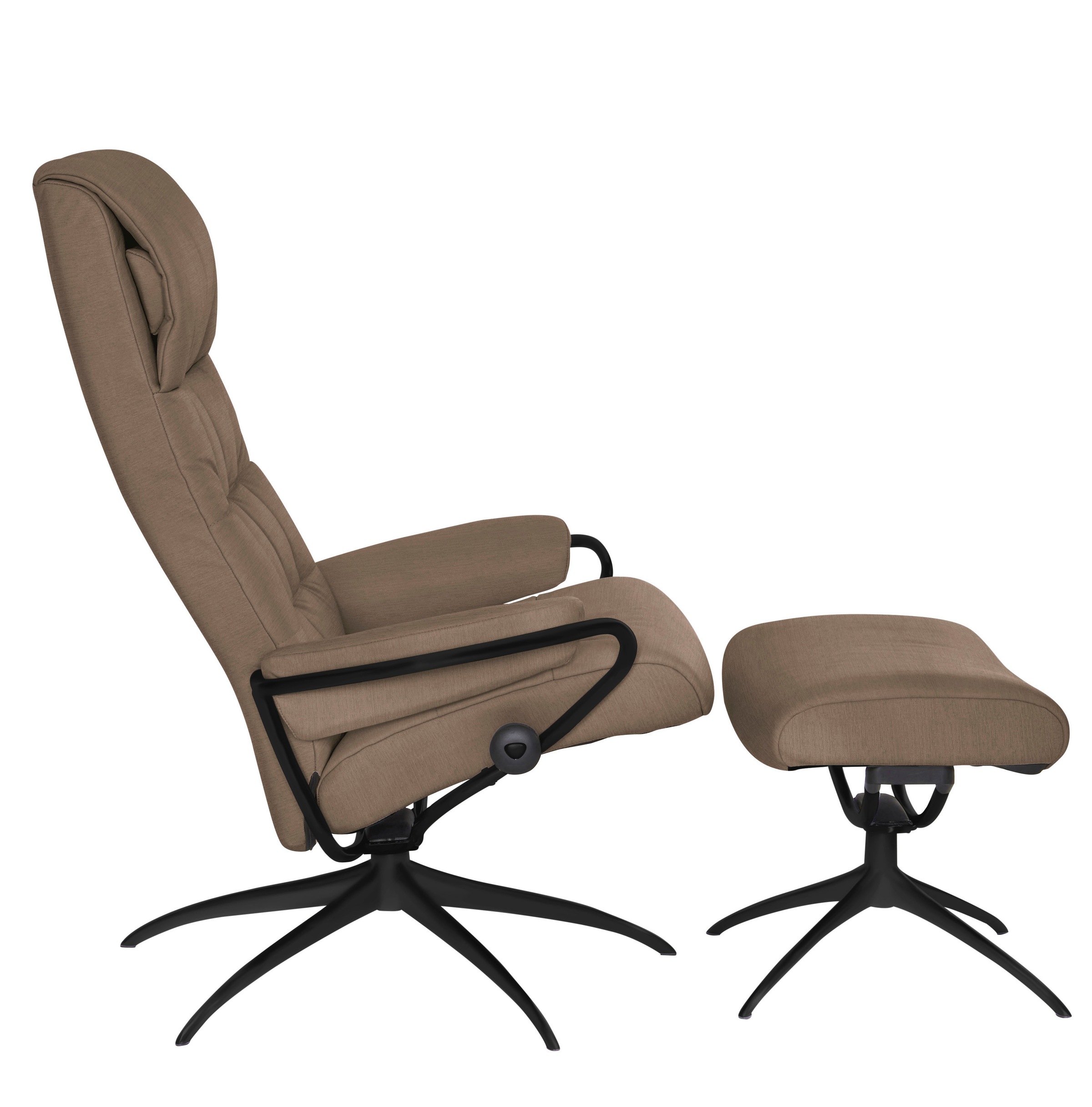 Stressless Relaxsessel "London", (Set, Relaxsessel mit Hocker), mit Hocker, günstig online kaufen